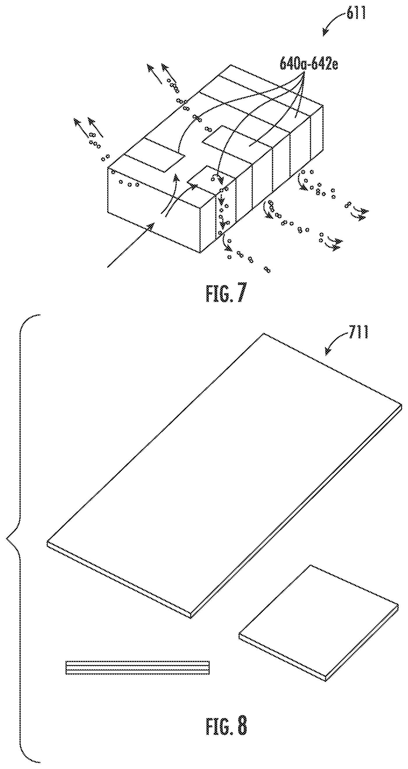 Patent US12102580 Figure 8 – Hospital bed with inflatable bladders with random inflation and related methods