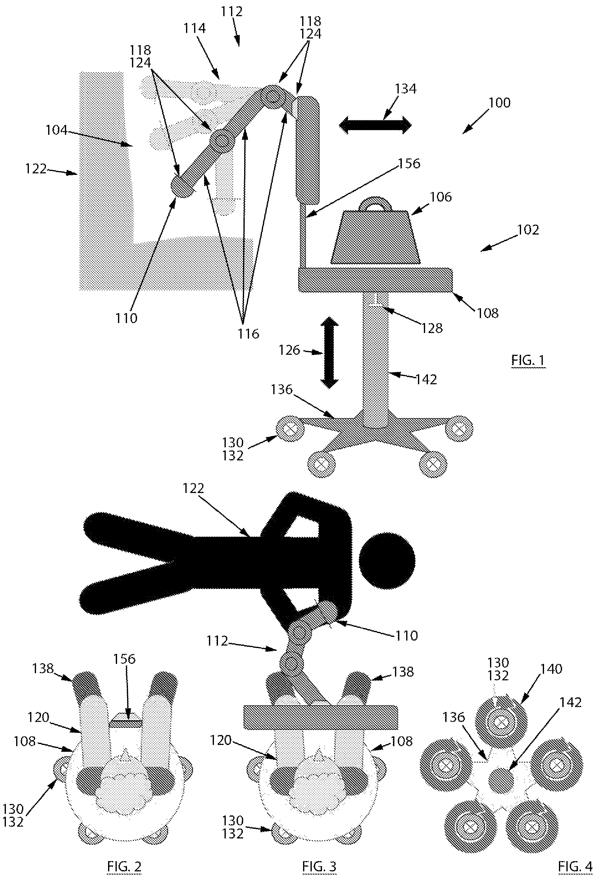 Patent US12102581 Figure 1 – Treatment force application device