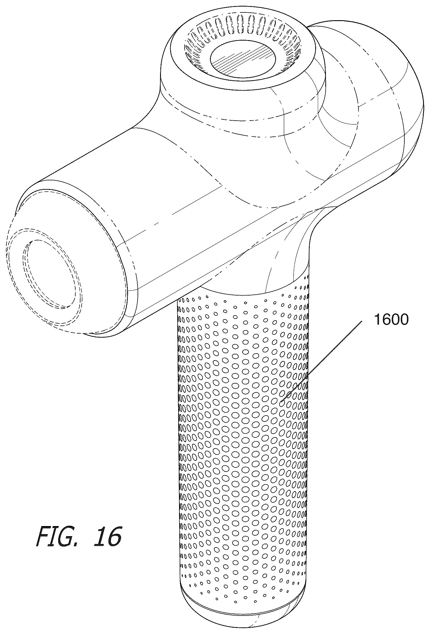 Patent US12102583 Figure 15 – Temperature-controlled massage node light indicator