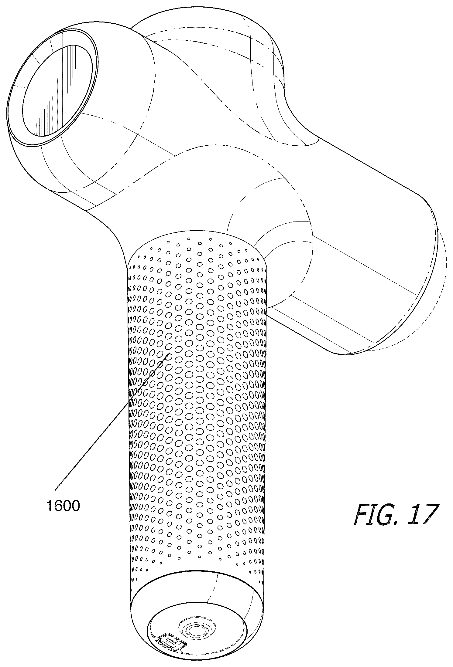 Patent US12102583 Figure 16 – Temperature-controlled massage node light indicator