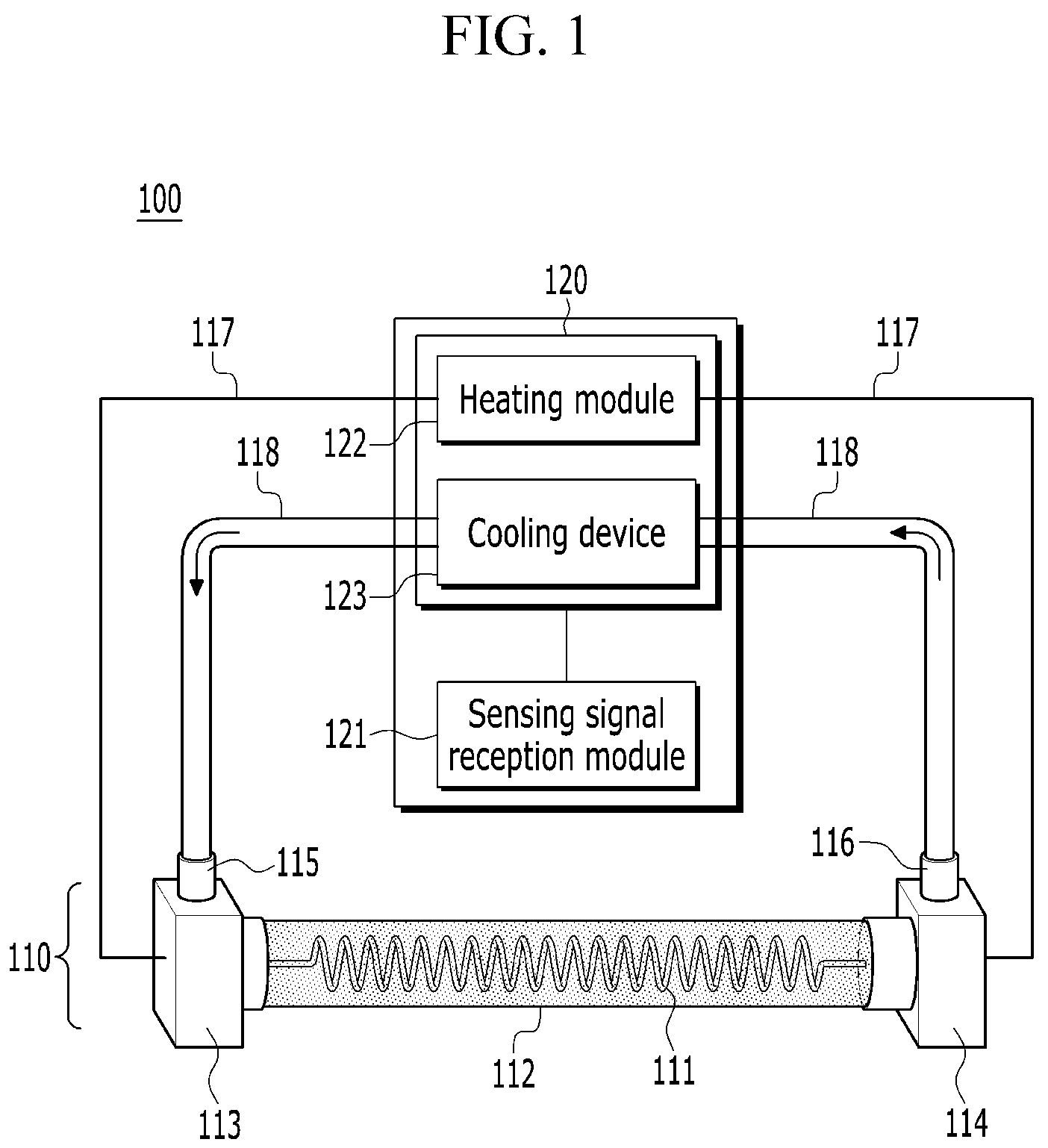 Patent US12102585 Figure 1 – Wearable robot for assisting upper limb movement by using artificial muscle