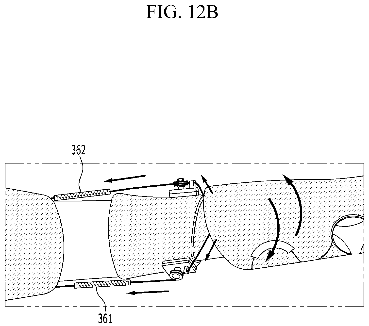 Patent US12102585 Figure 14 – Wearable robot for assisting upper limb movement by using artificial muscle