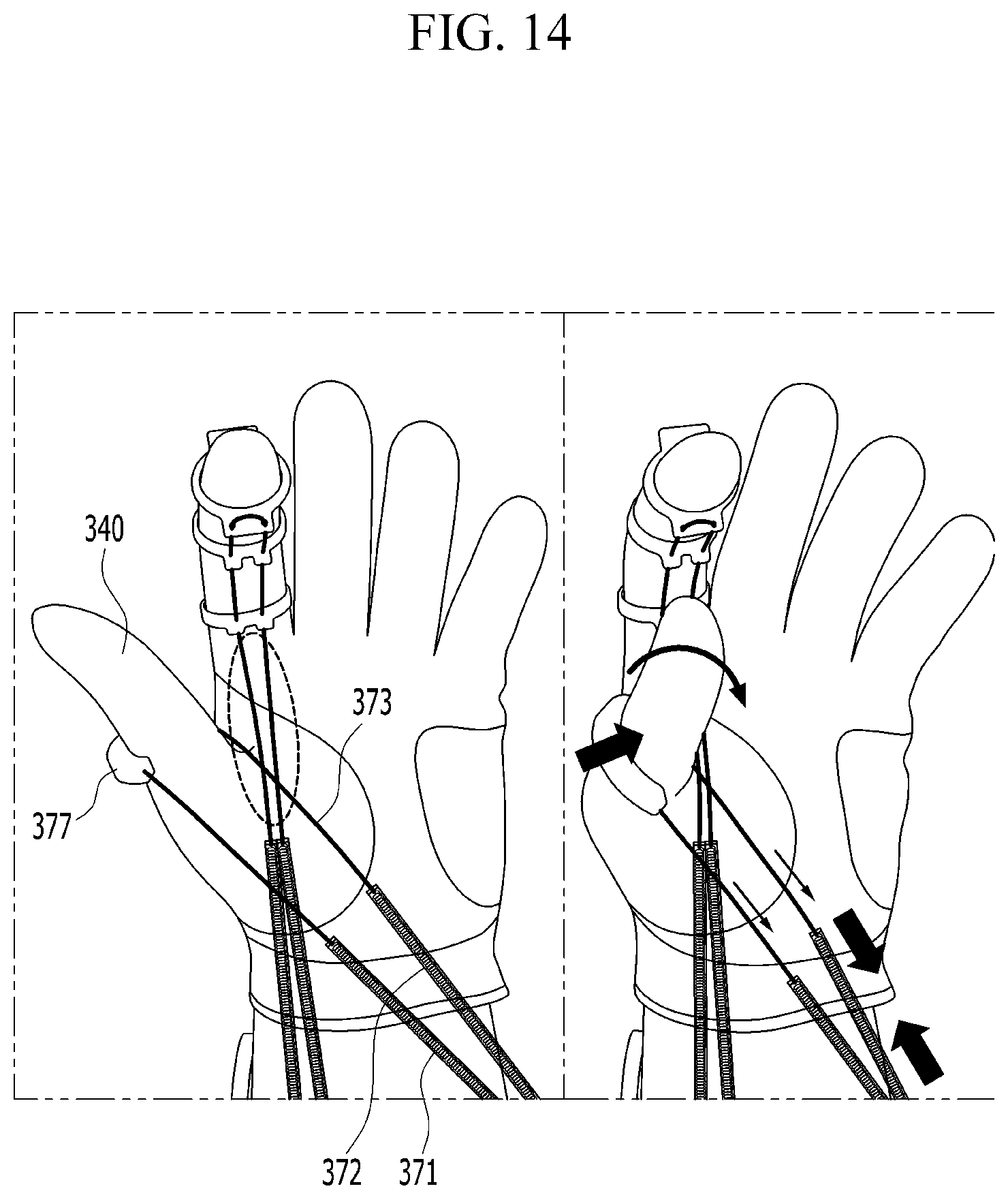 Patent US12102585 Figure 17 – Wearable robot for assisting upper limb movement by using artificial muscle