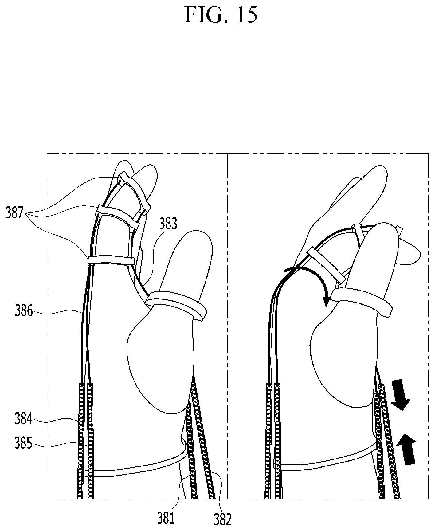 Patent US12102585 Figure 18 – Wearable robot for assisting upper limb movement by using artificial muscle
