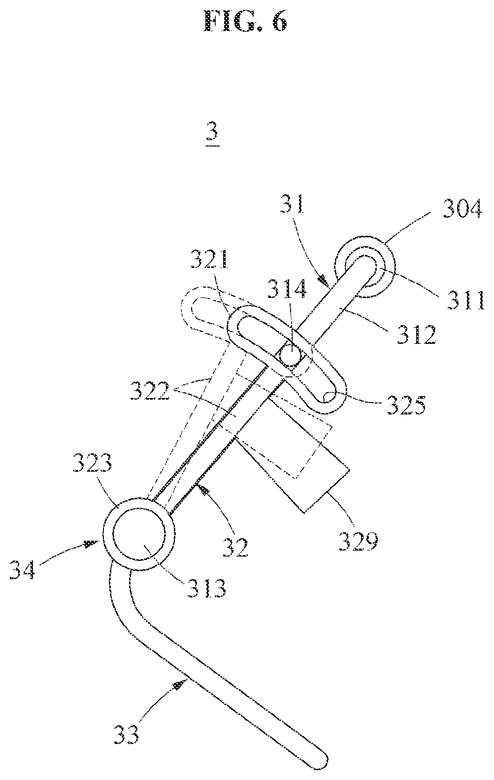 Patent US12102586 Figure 6 – Motion assistance apparatus