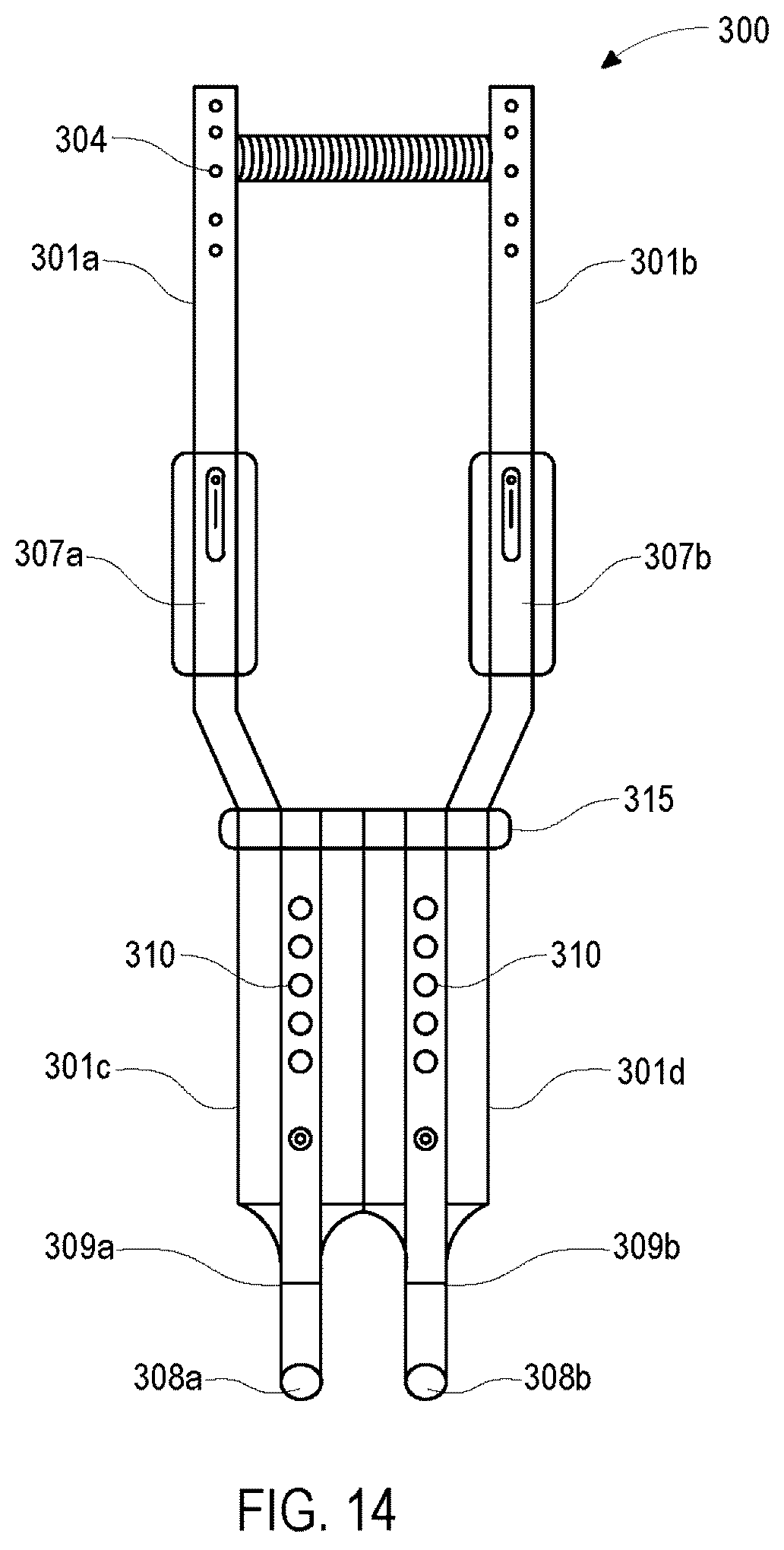 Patent US12102587 Figure 14 – Crutch