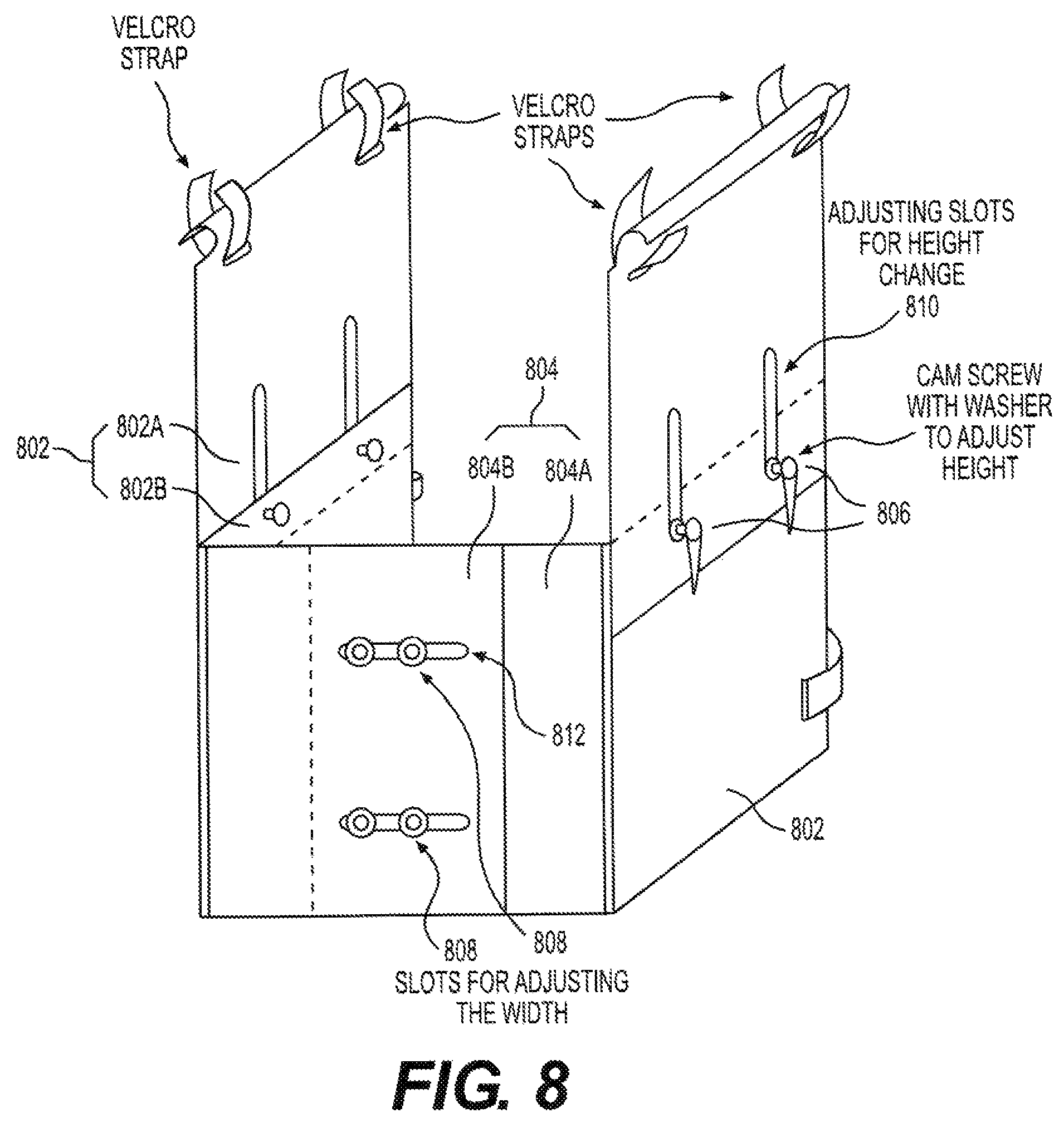 Patent US12102589 Figure 7 – Guiding system
