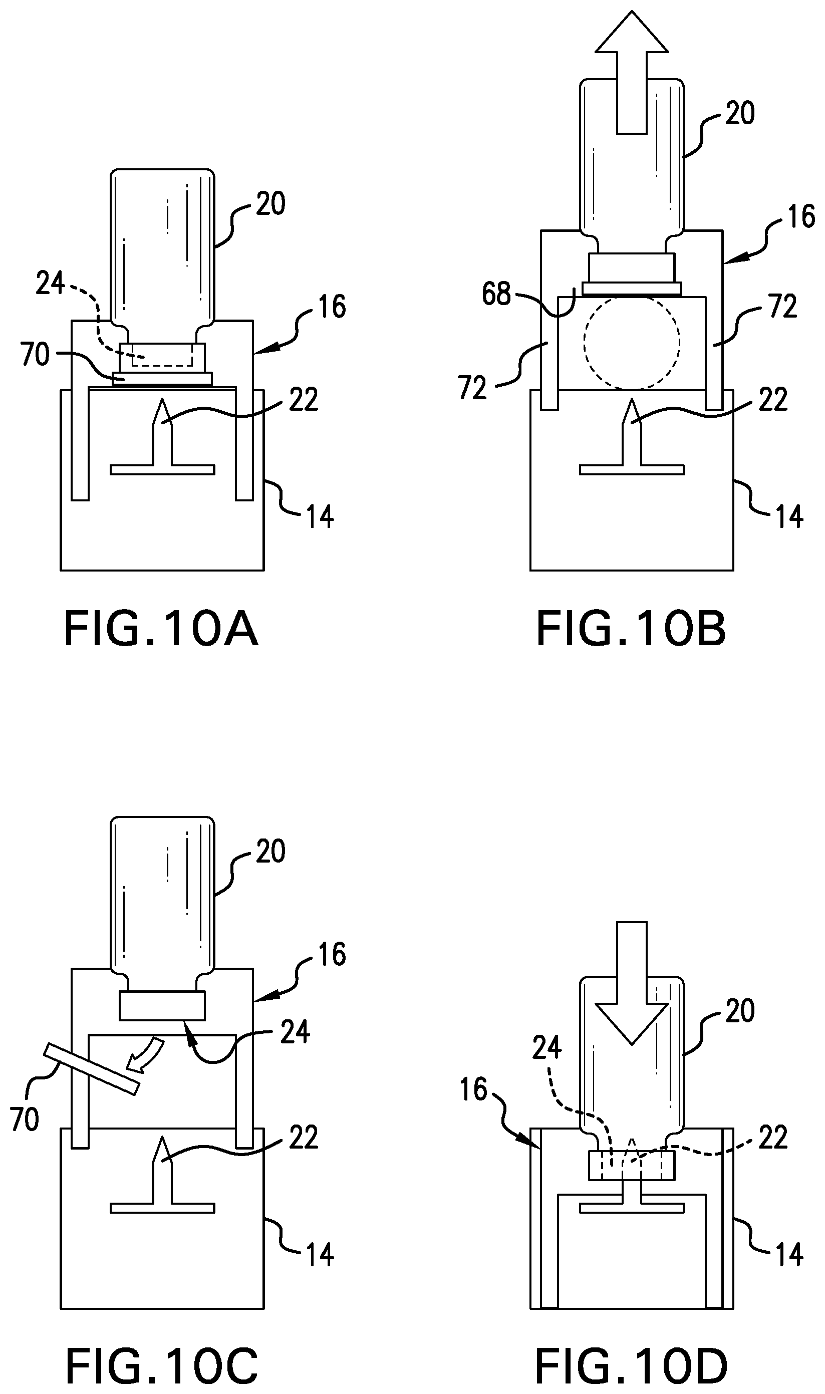 Patent US12102595 Figure 7 – Serially-connectable drug modules for combinatorial drug delivery device
