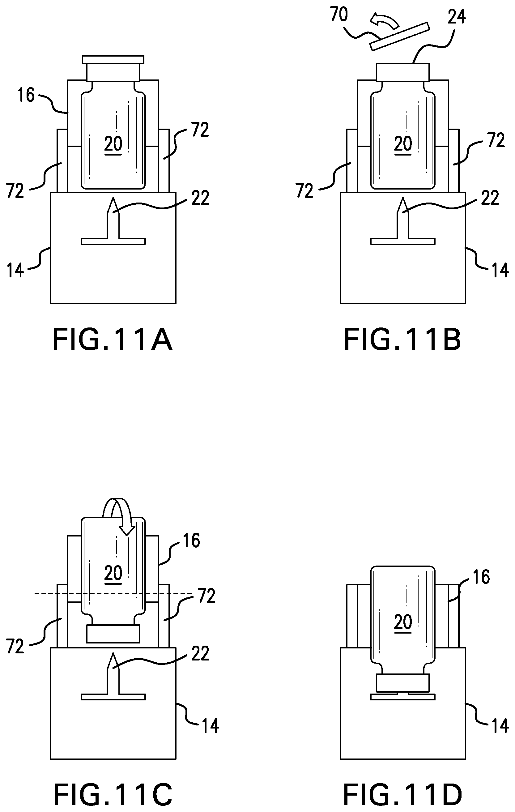 Patent US12102595 Figure 8 – Serially-connectable drug modules for combinatorial drug delivery device