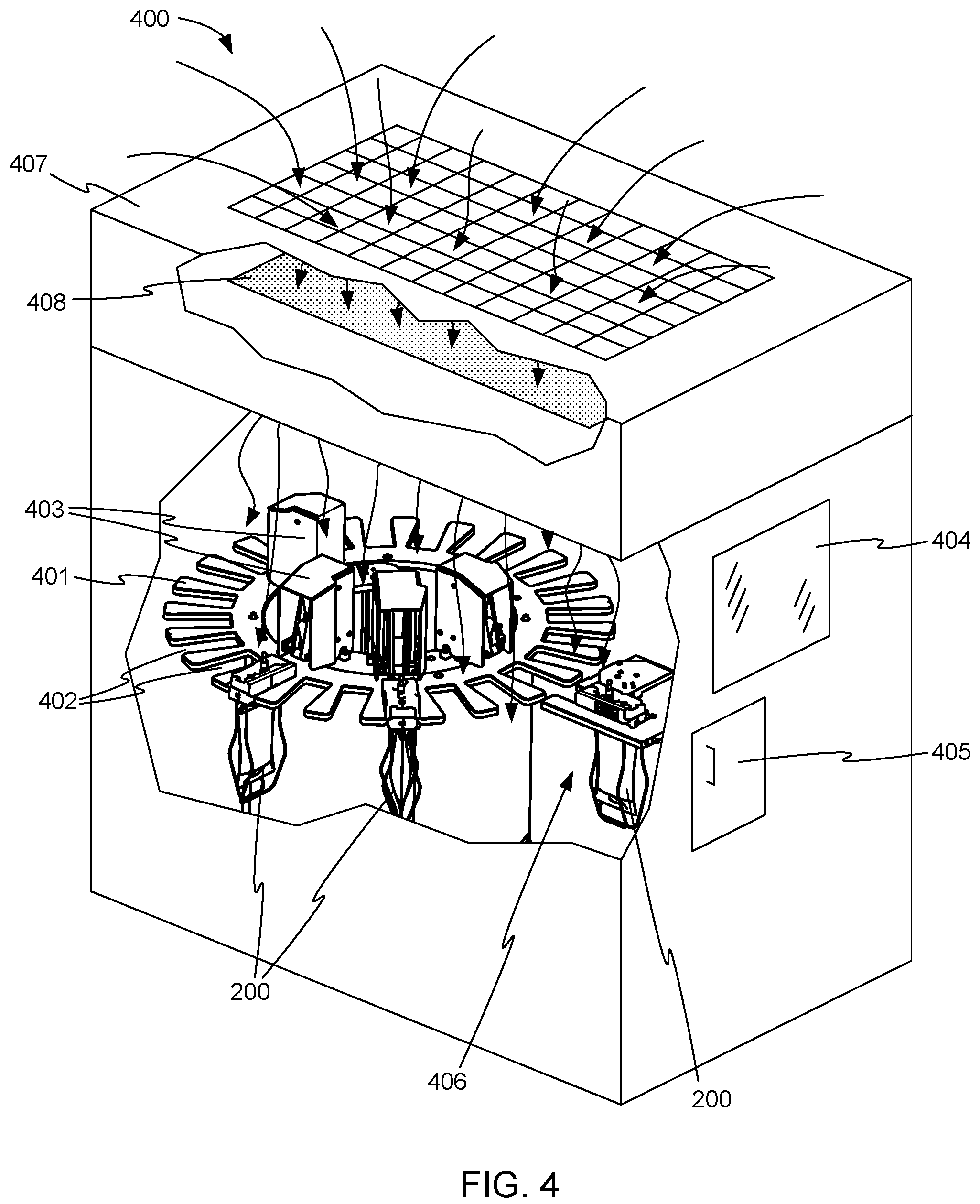 Patent US12102596 Figure 3 – Bag transfer mechanism for IV compounding