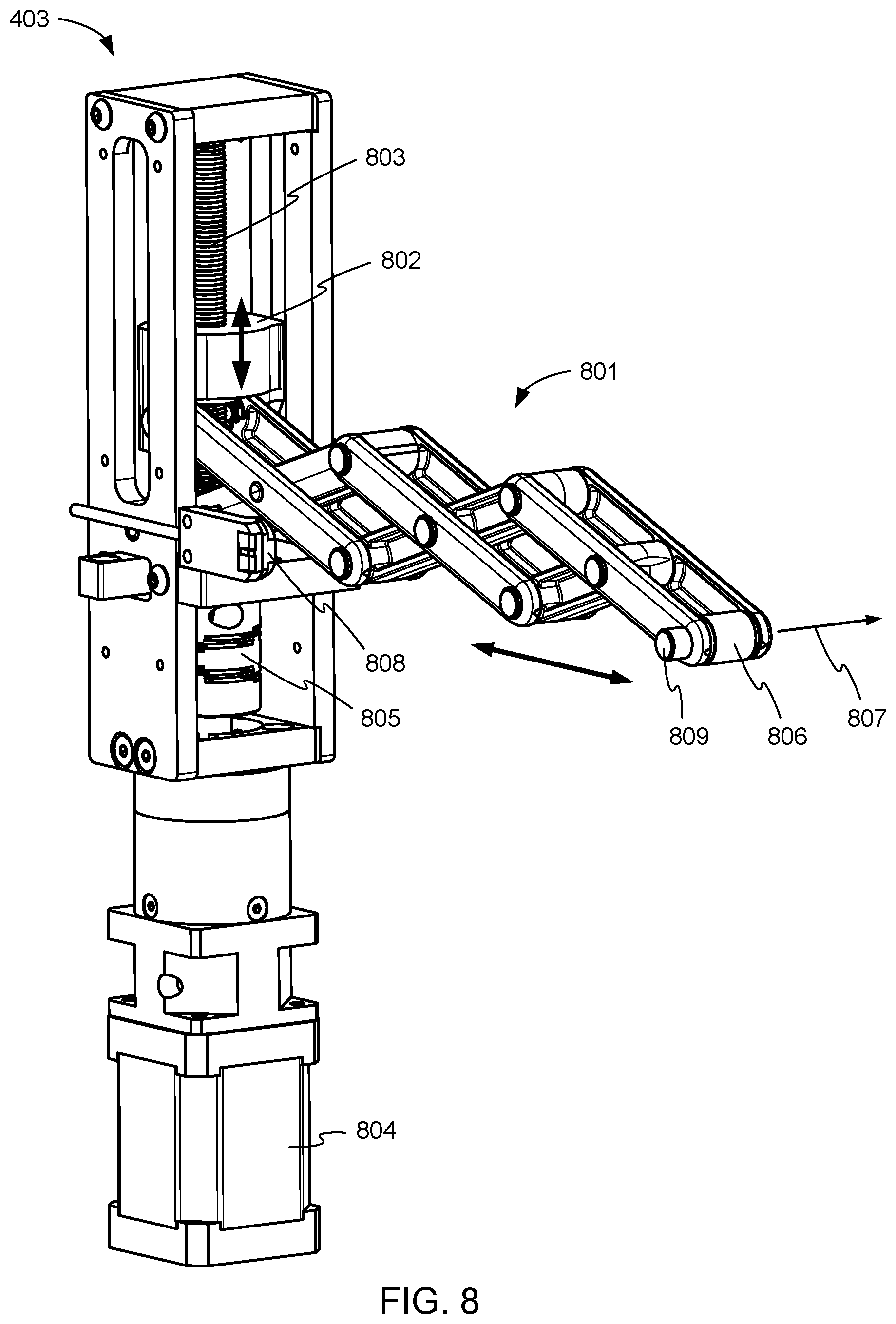 Patent US12102596 Figure 6 – Bag transfer mechanism for IV compounding
