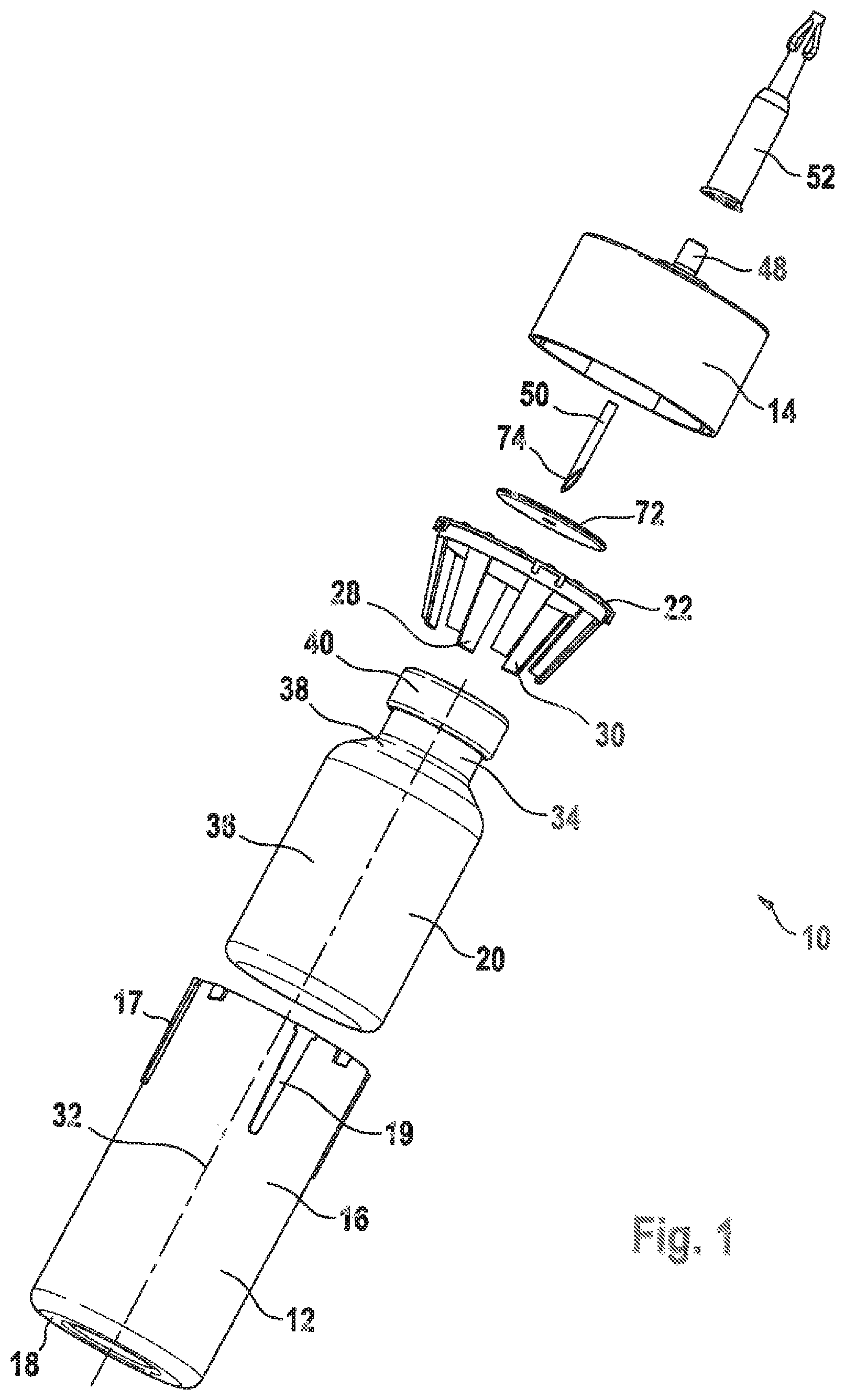 Patent US12102597 Figure 1 – Transfer device