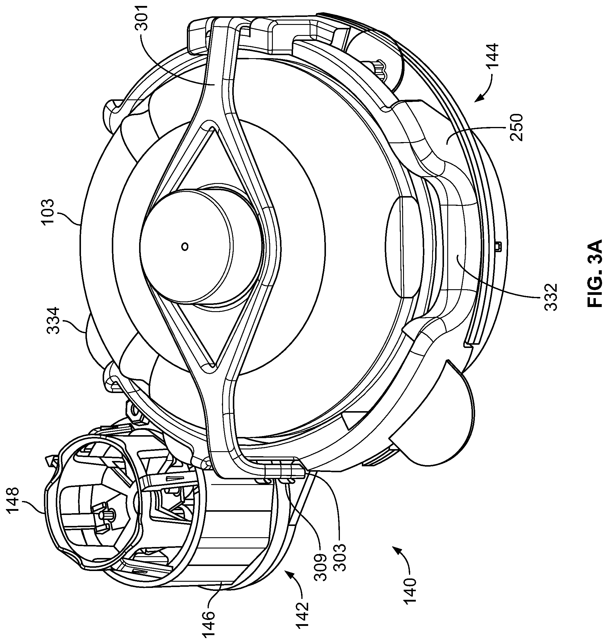Patent US12102599 Figure 3 – Pressurized gas powered liquid transfer device and system