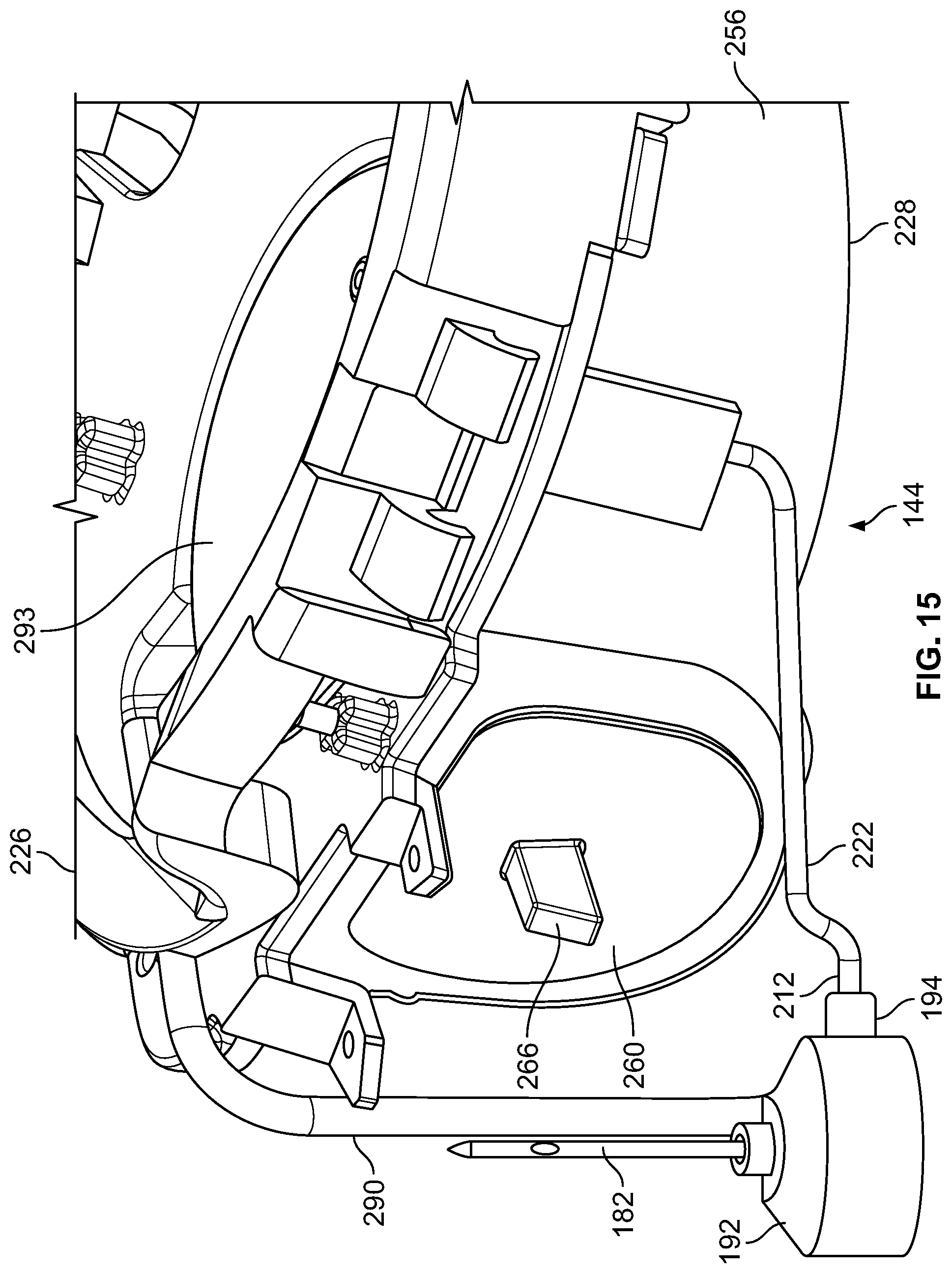 Patent US12102599 Figure 13 – Pressurized gas powered liquid transfer device and system
