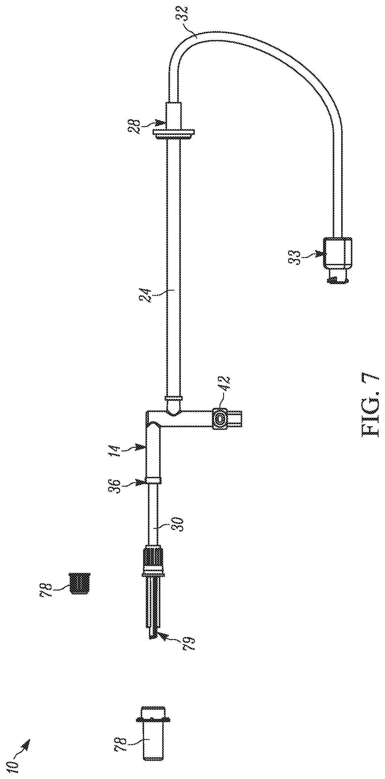 Patent US12102600 Figure 9 – Feeding set and enteral feeding pump assembly