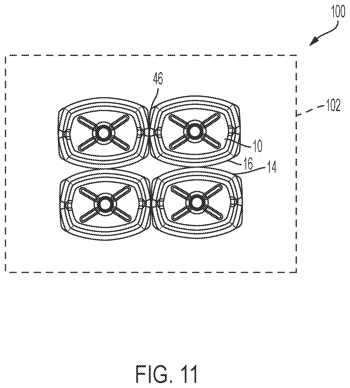 Patent US12102603 Figure 11 – Transparent bottles including faceted side walls