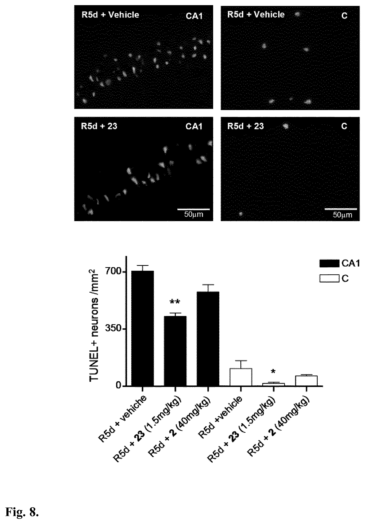 Patent US12102631 Figure 7 – Quinolylnitrones for the treatment and prevention of a cerebral stroke or ischaemia