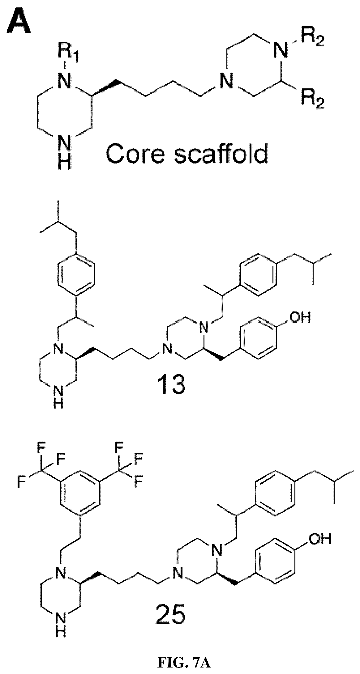 Patent US12102635 Figure 19 – Methods of using protein palmitoylations inhibitors