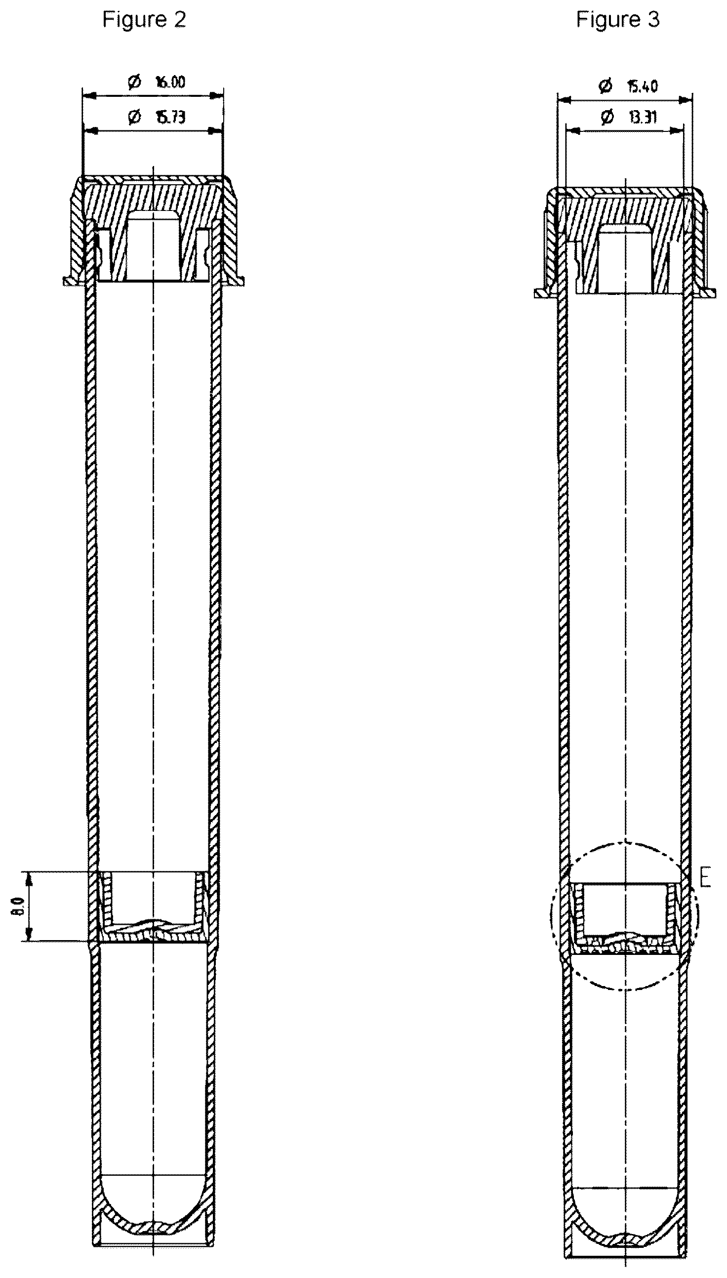 Patent US12102668 Figure 2 – Process, tube and device for the preparation of wound healant composition
