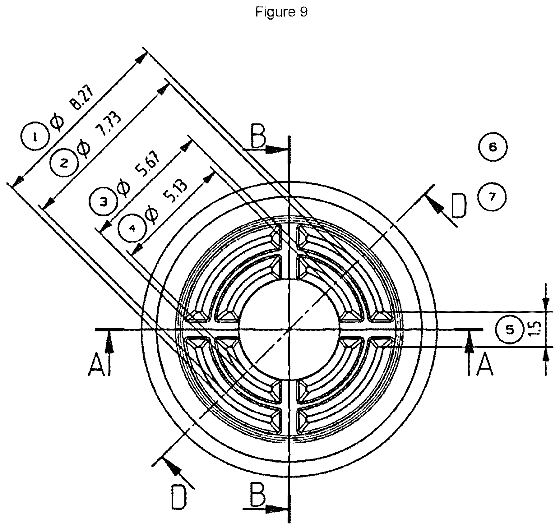 Patent US12102668 Figure 7 – Process, tube and device for the preparation of wound healant composition