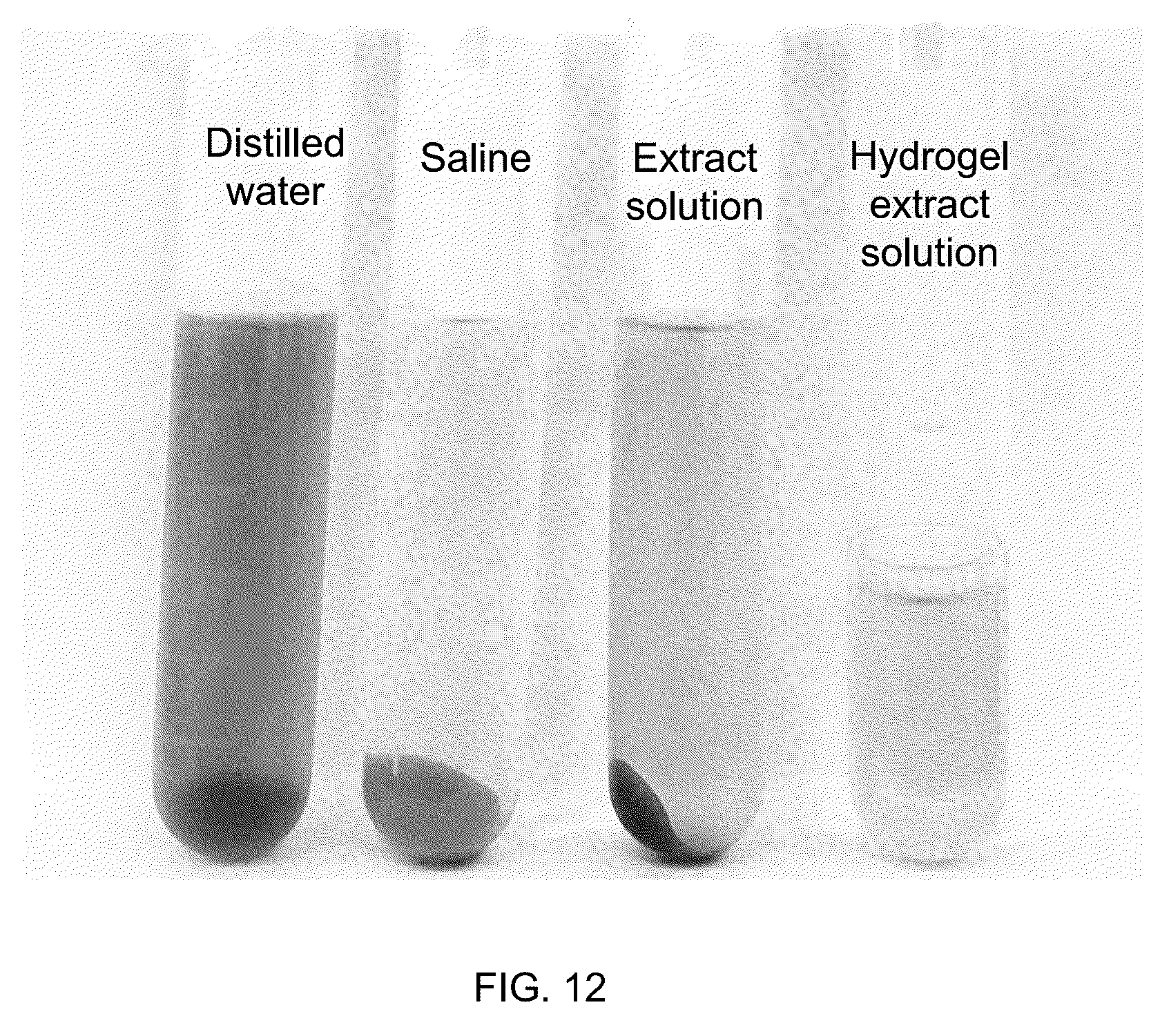 Patent US12102682 Figure 12 – Injectable photothermal hydrogel based on melanin, preparation method, and application thereof