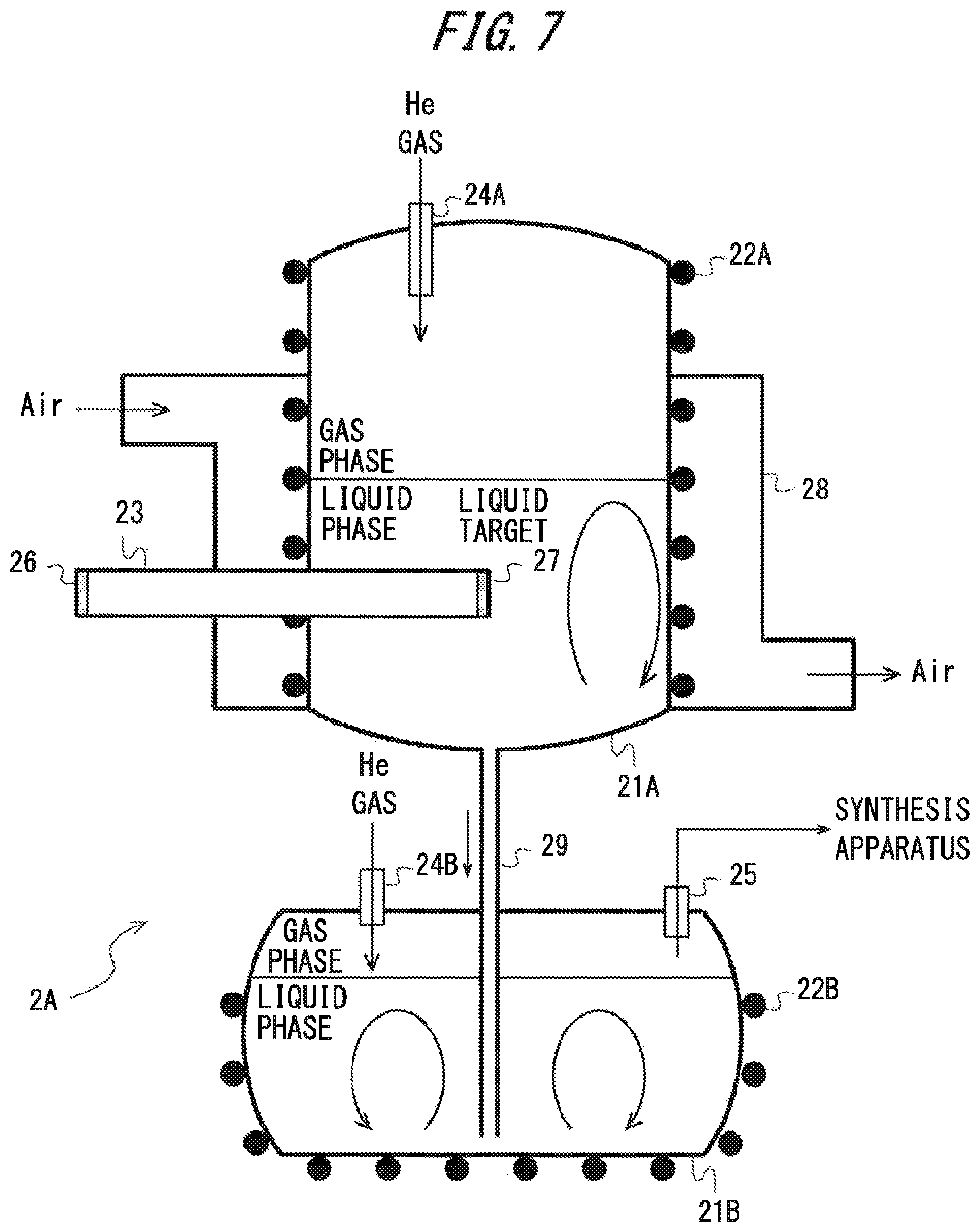 Patent US12102694 Figure 7 – Radiolabeled compound producing method and producing apparatus, radiolabeled compound and radioisotope producing apparatus