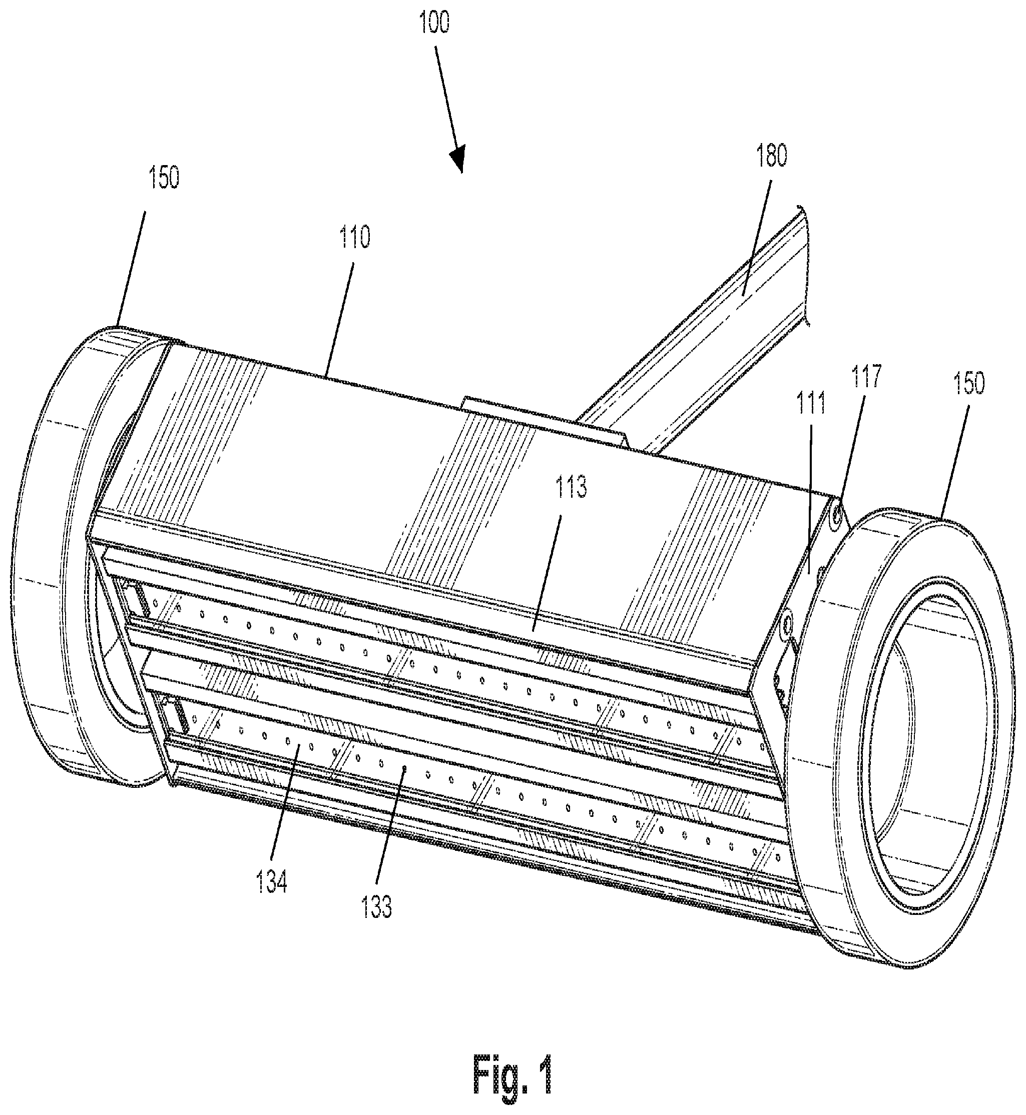 Patent US12102724 Figure 1 – Ultraviolet disinfection device
