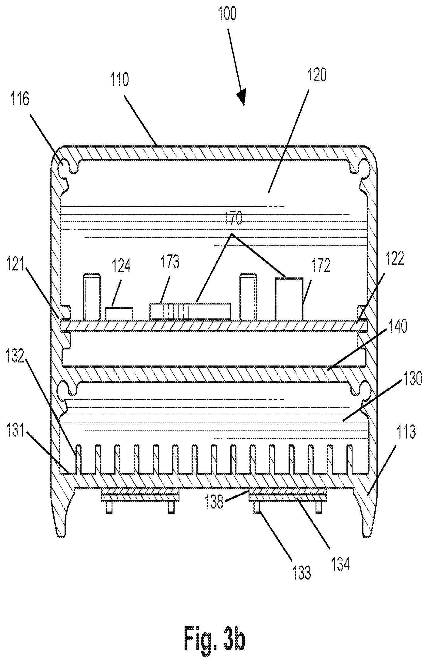 Patent US12102724 Figure 4 – Ultraviolet disinfection device