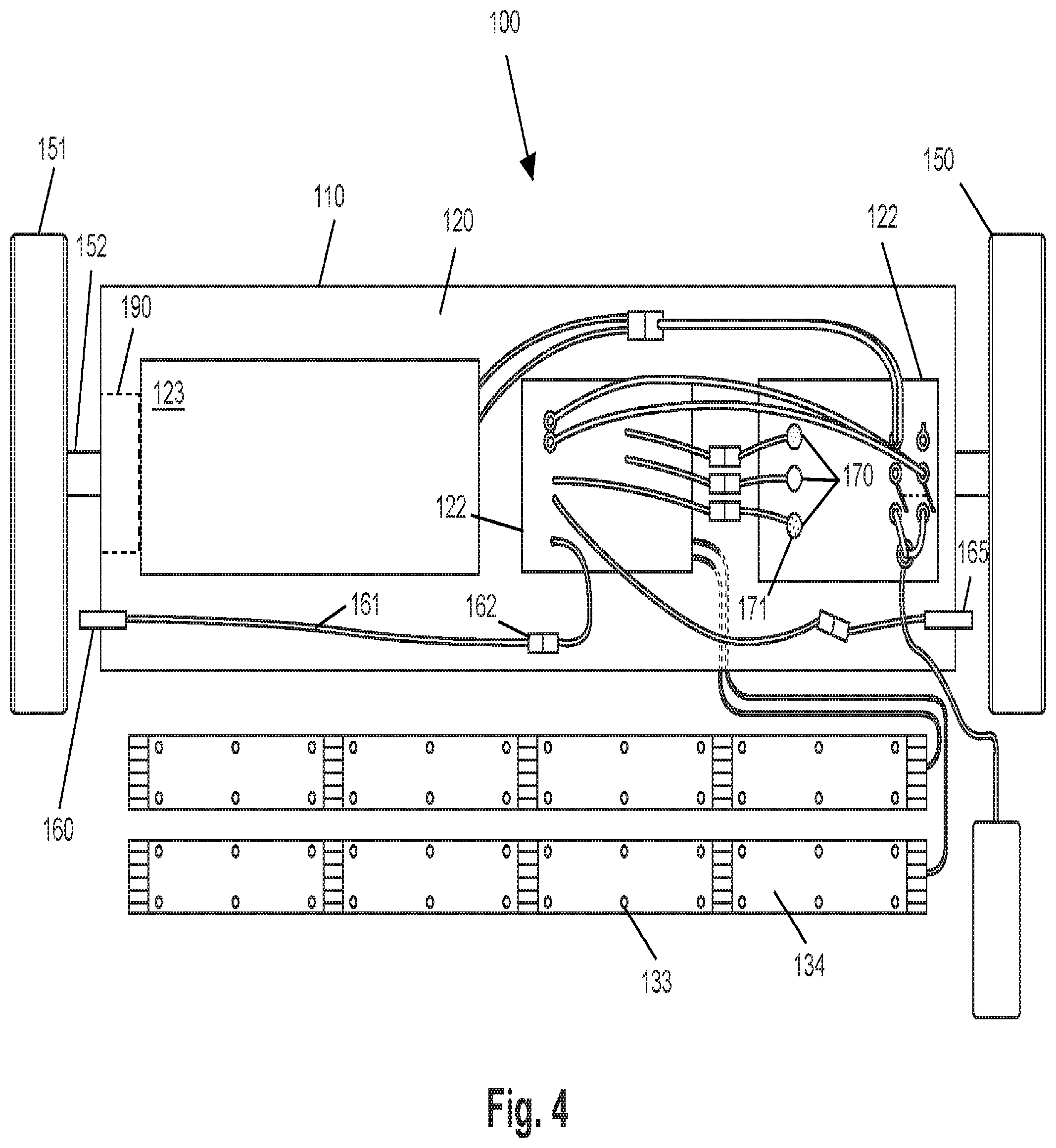 Patent US12102724 Figure 5 – Ultraviolet disinfection device