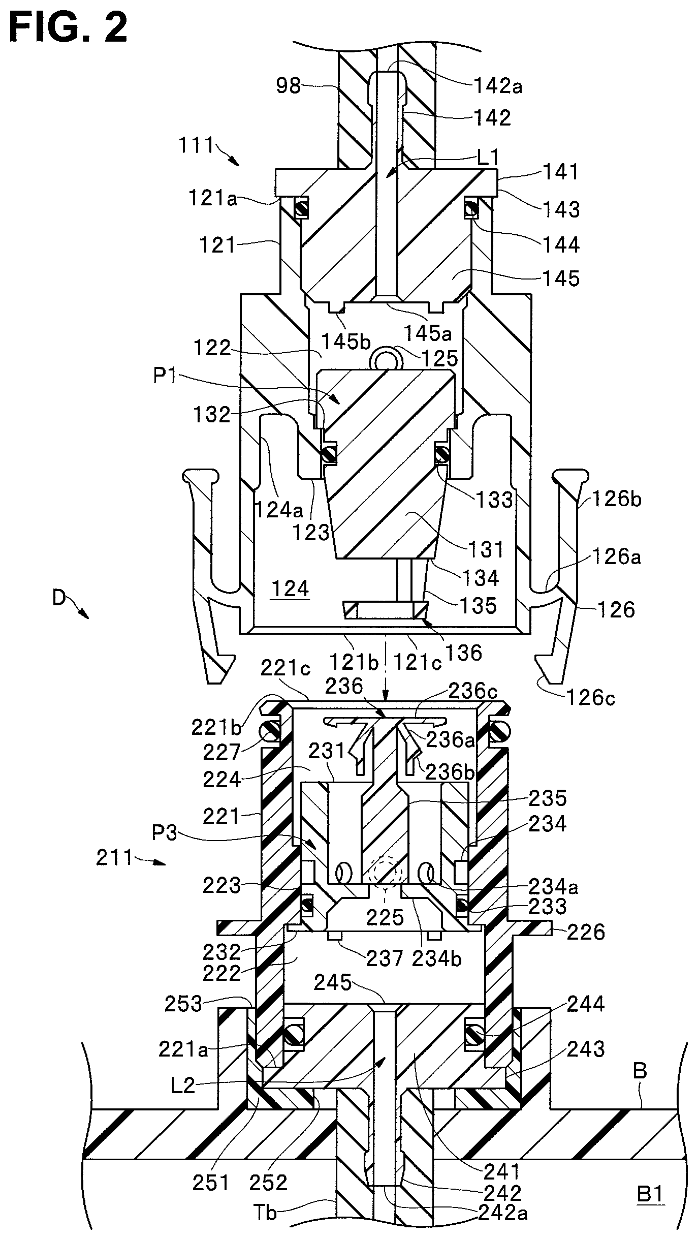 Patent US12102725 Figure 2 – Endoscope reprocessor and bottle