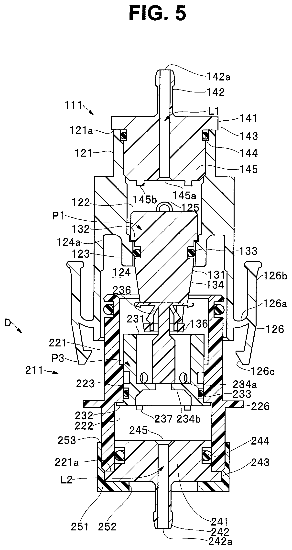Patent US12102725 Figure 5 – Endoscope reprocessor and bottle