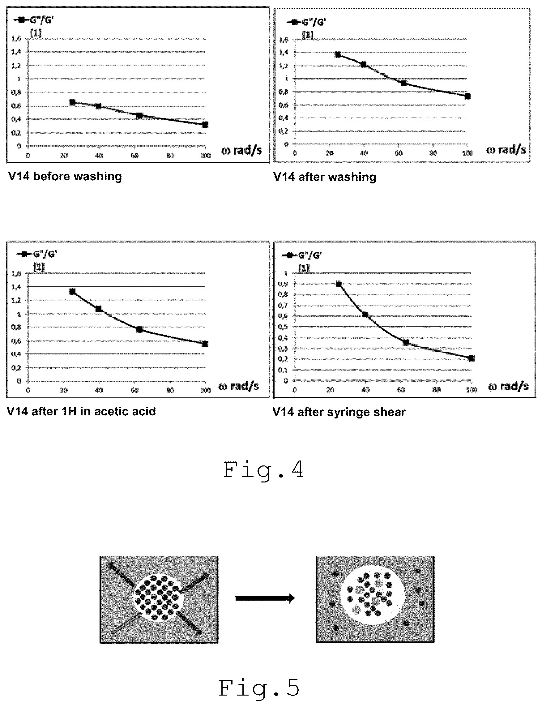 Patent US12102735 Figure 4 – Biocompatible hydrogel, process for producing same, and use thereof in a mechanical viscosupplementation system