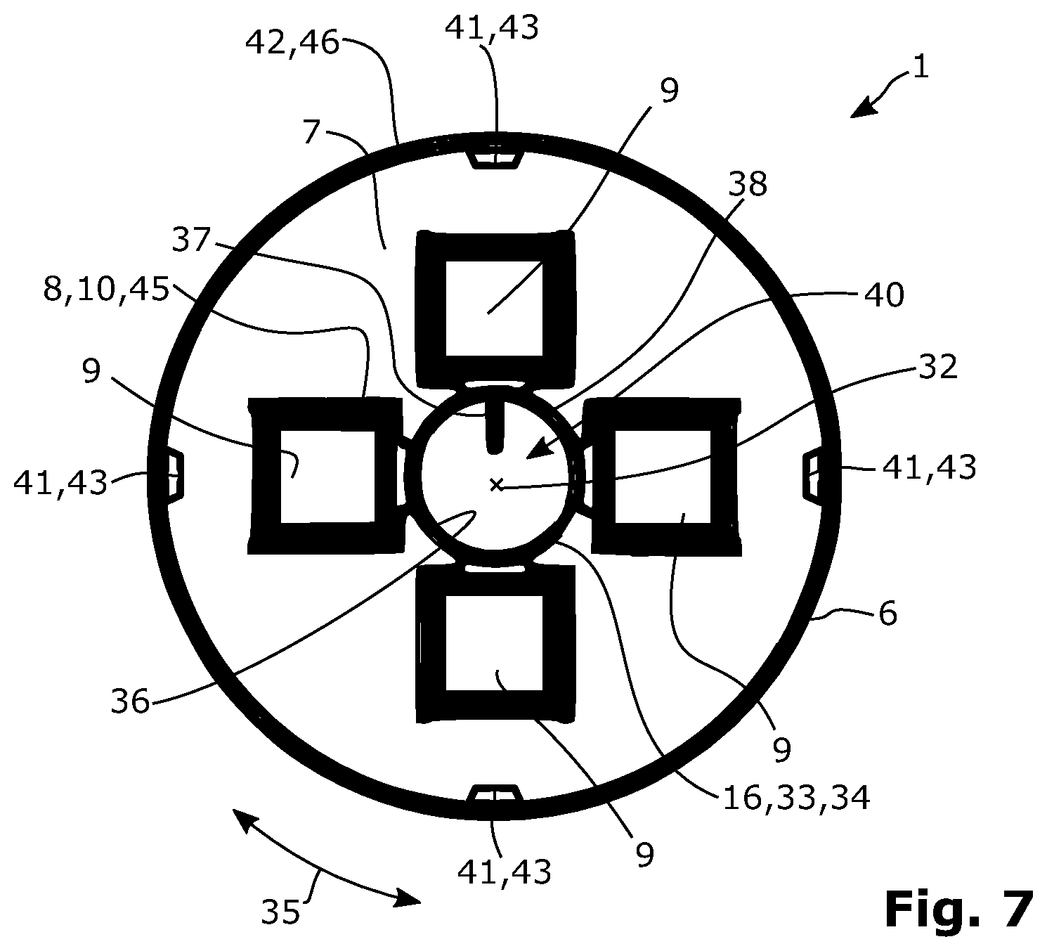 Patent US12102738 Figure 4 – Fragrancing device