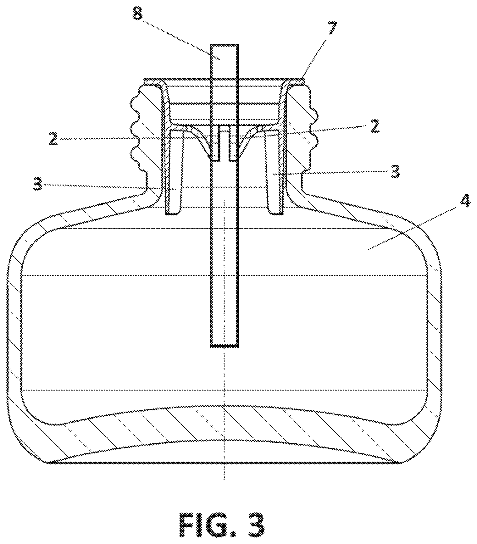 Patent US12102739 Figure 2 – Support for volatile substance-diffusing wicks