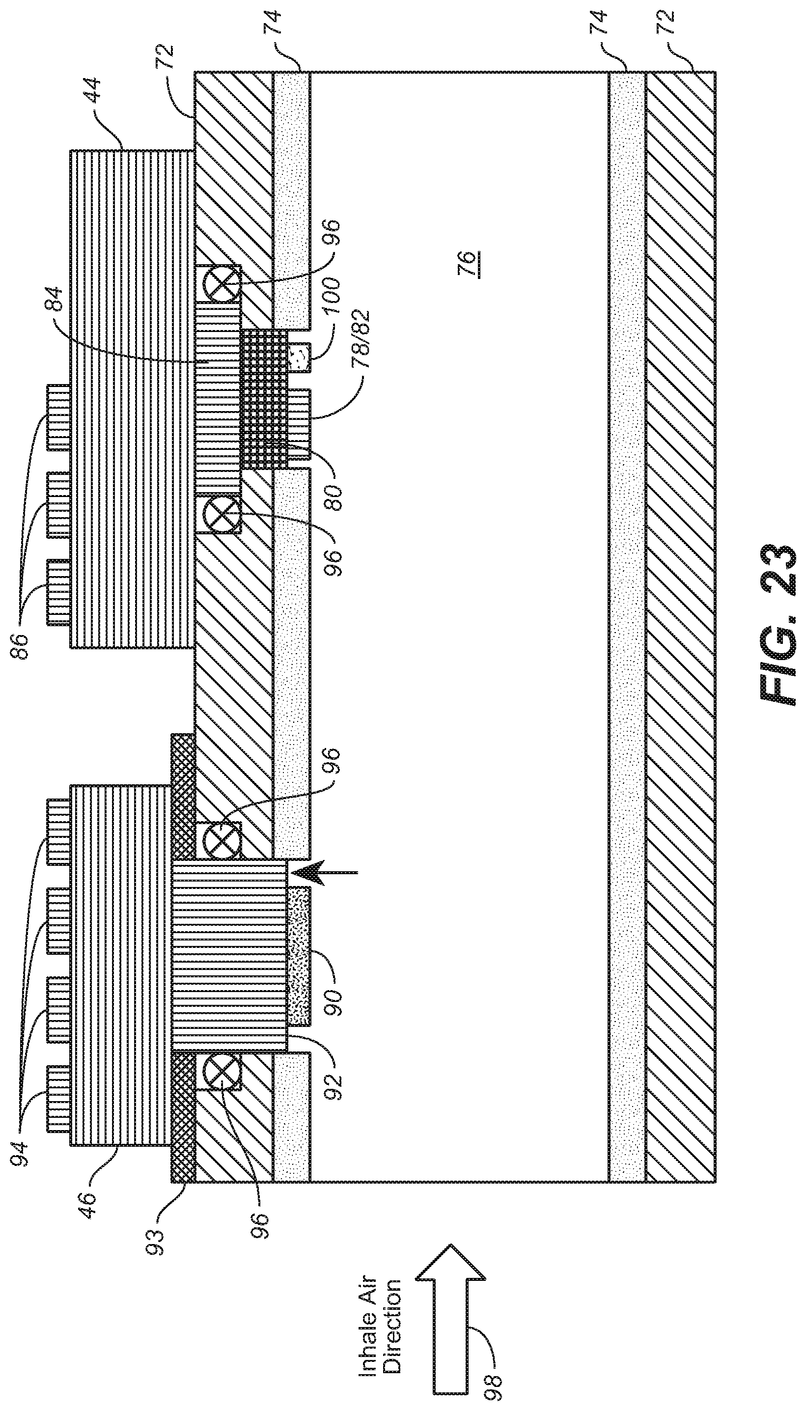Patent US12102741 Figure 13 – Protective face mask using UVC LEDs