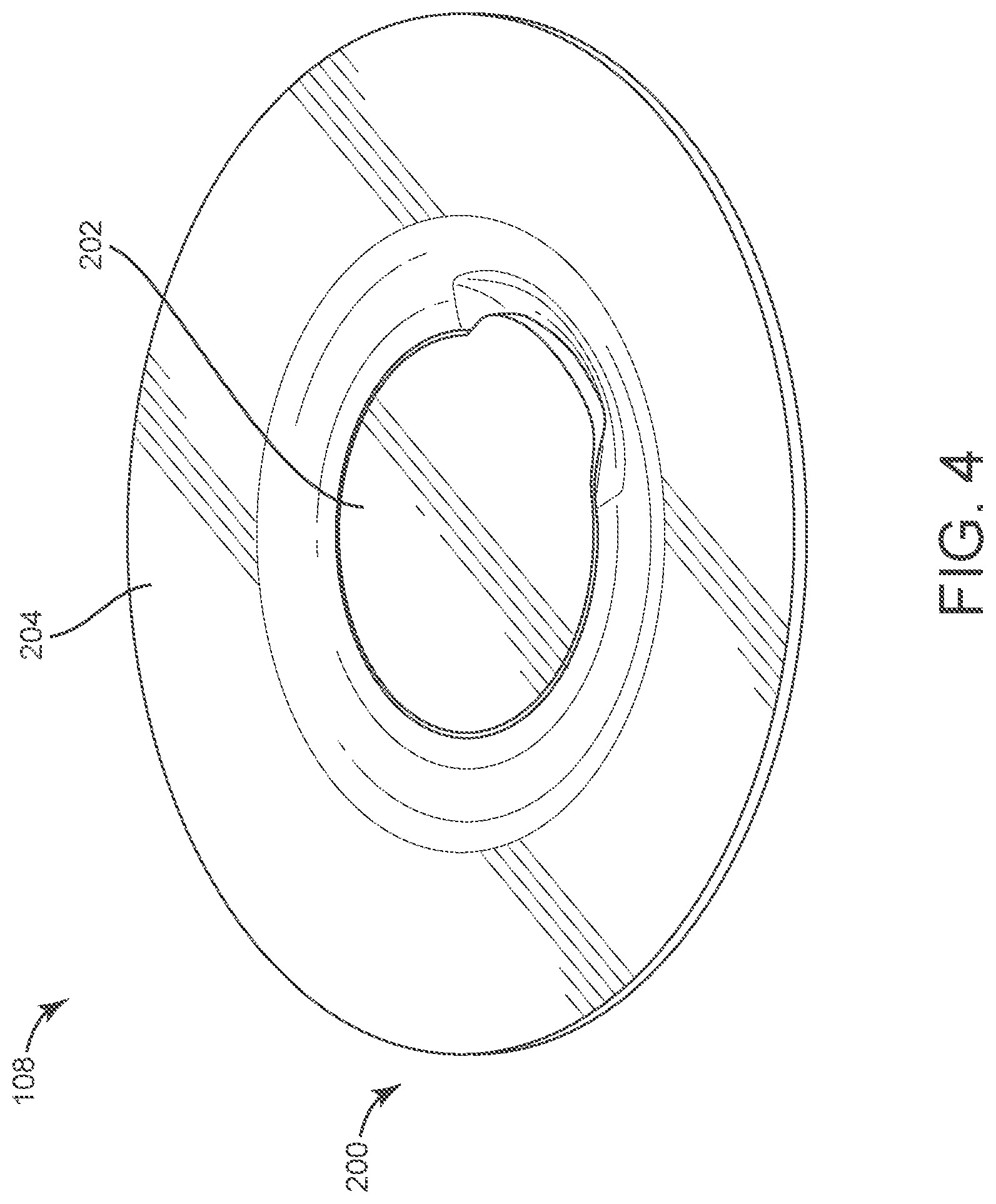 Patent US12102748 Figure 4 – Gel-blocking connection assembly for absorbent negative pressure dressing