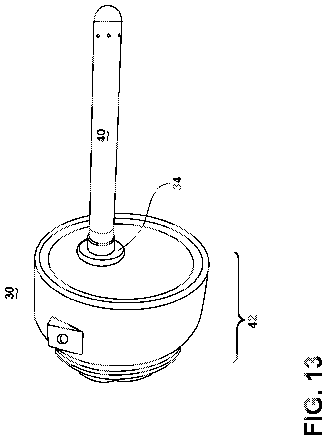Patent US12102751 Figure 13 – Positive pressure inhaler for delivery of inhalable medication and methods for use