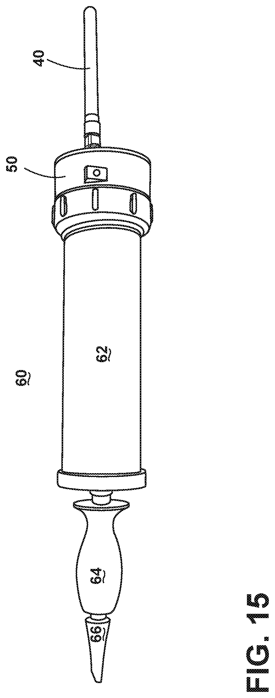 Patent US12102751 Figure 15 – Positive pressure inhaler for delivery of inhalable medication and methods for use