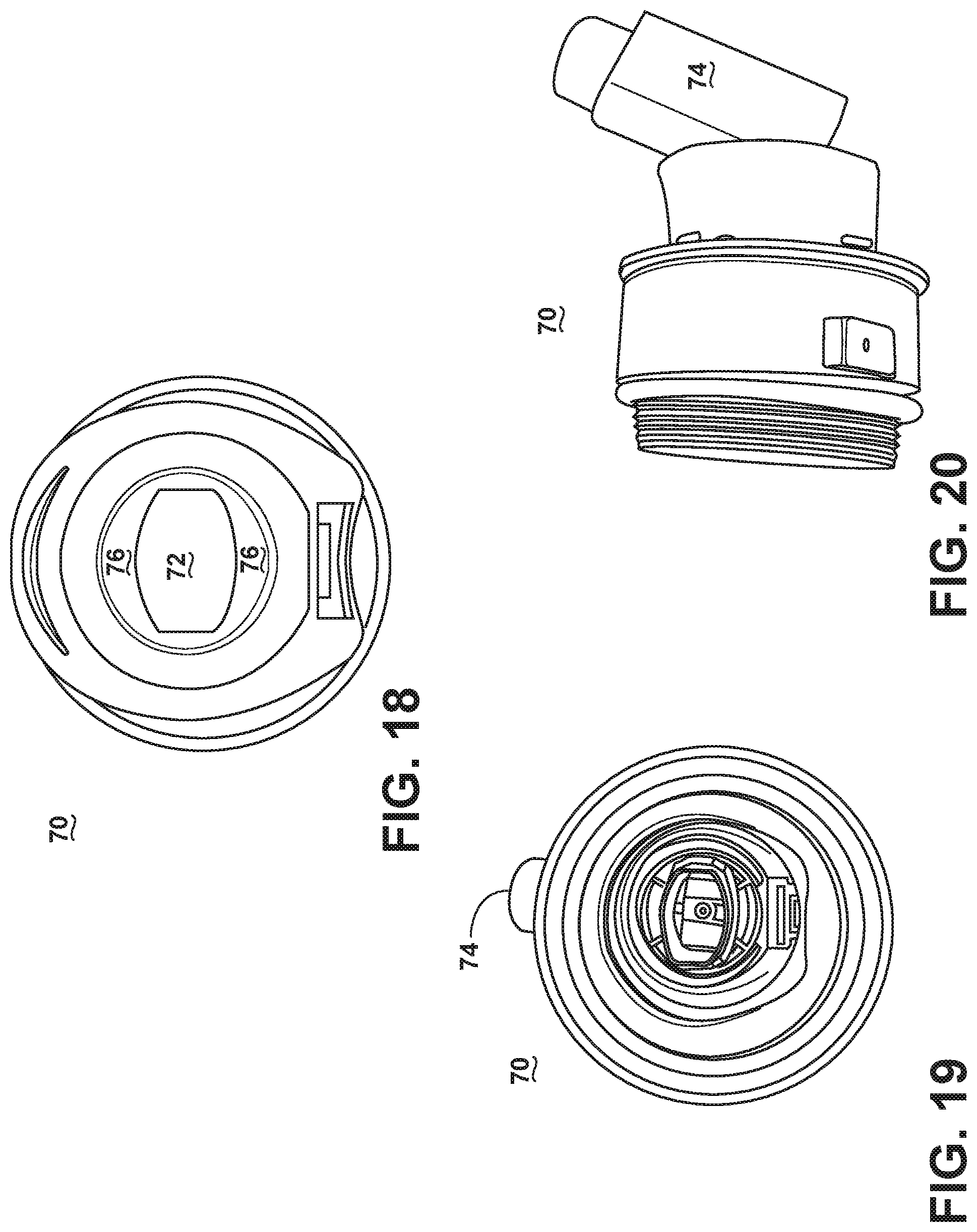 Patent US12102751 Figure 18 – Positive pressure inhaler for delivery of inhalable medication and methods for use