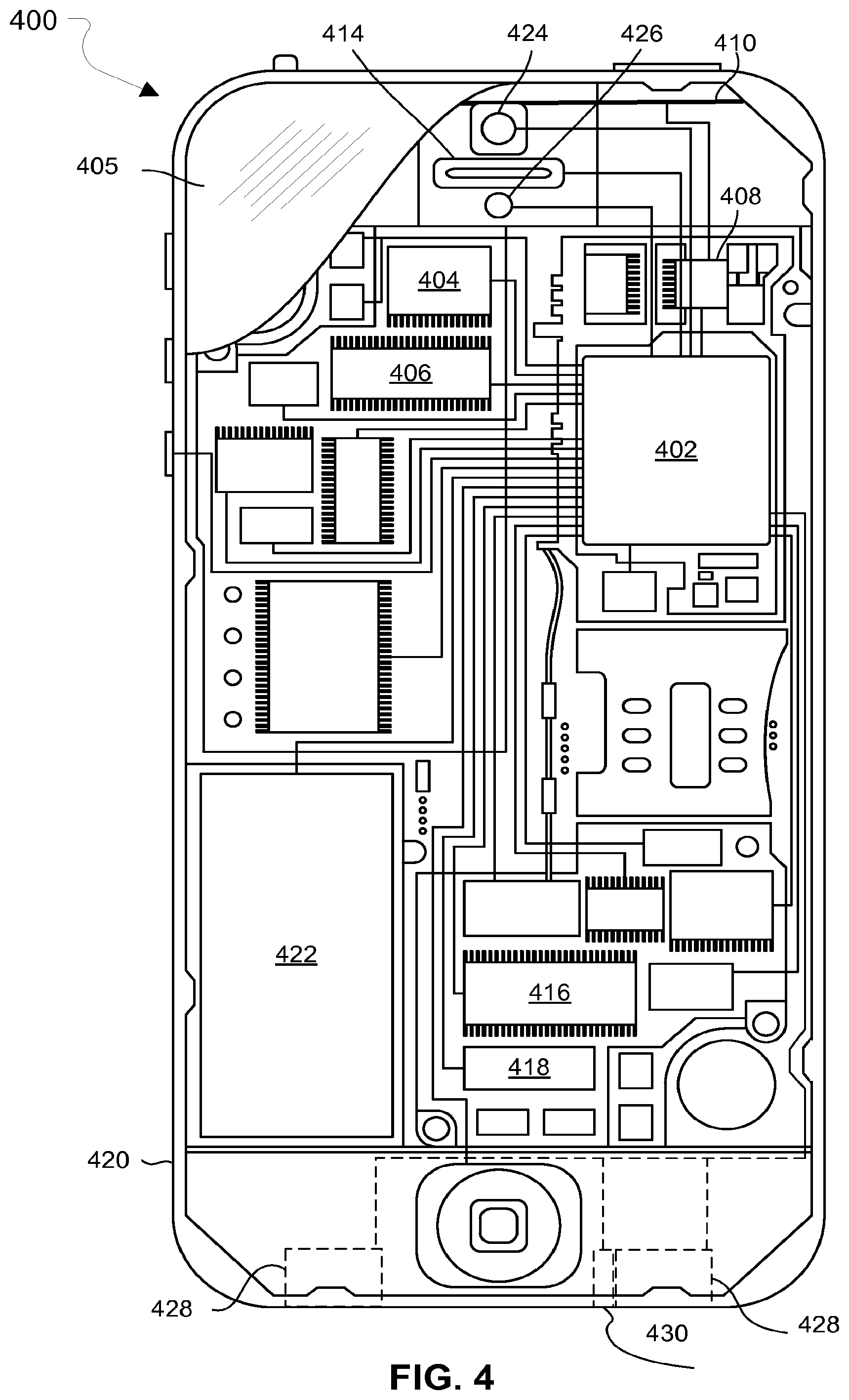 Patent US12102752 Figure 4 – Inhaler with orientation sensor