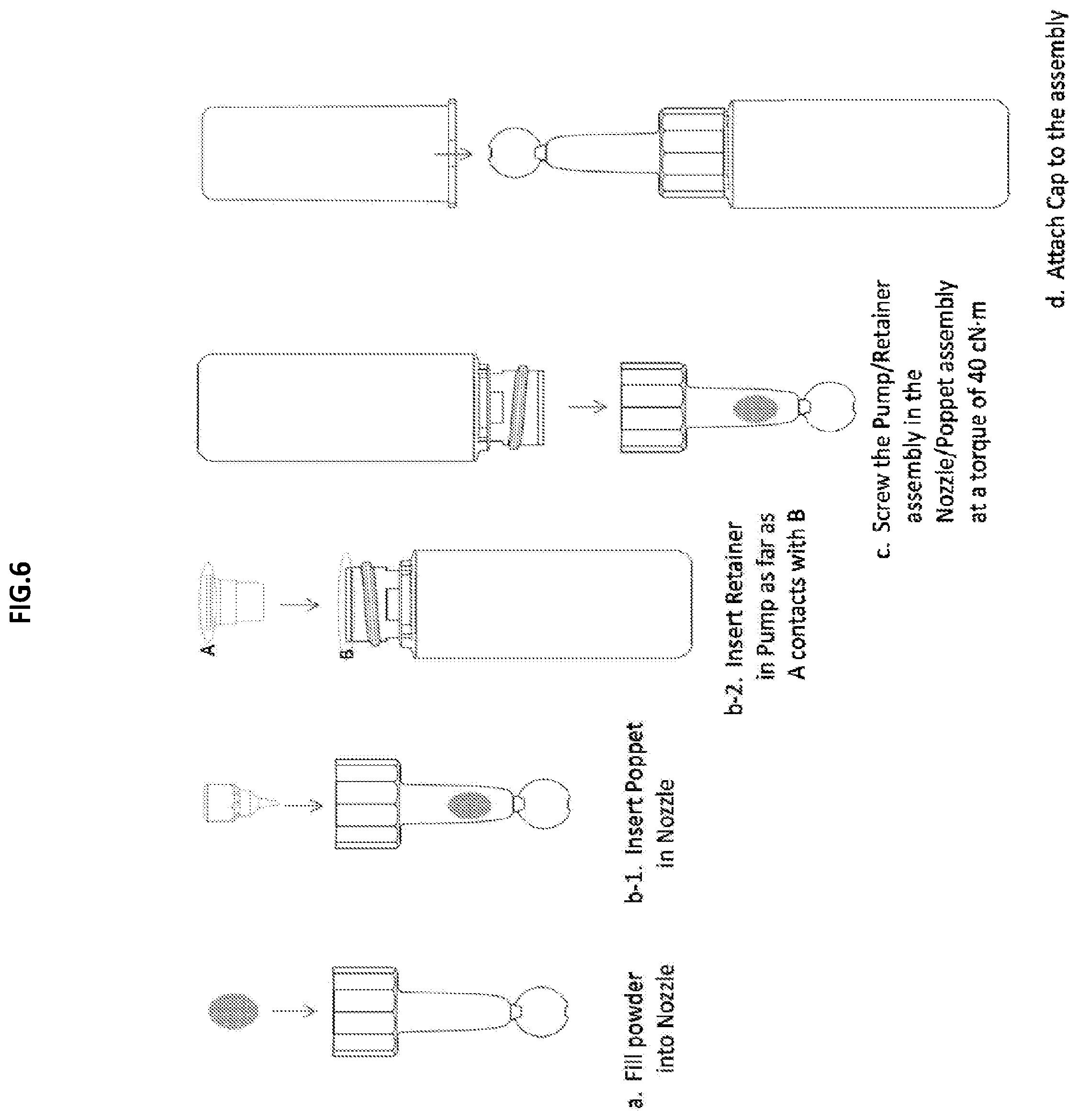 Patent US12102754 Figure 6 – Intranasal delivery devices