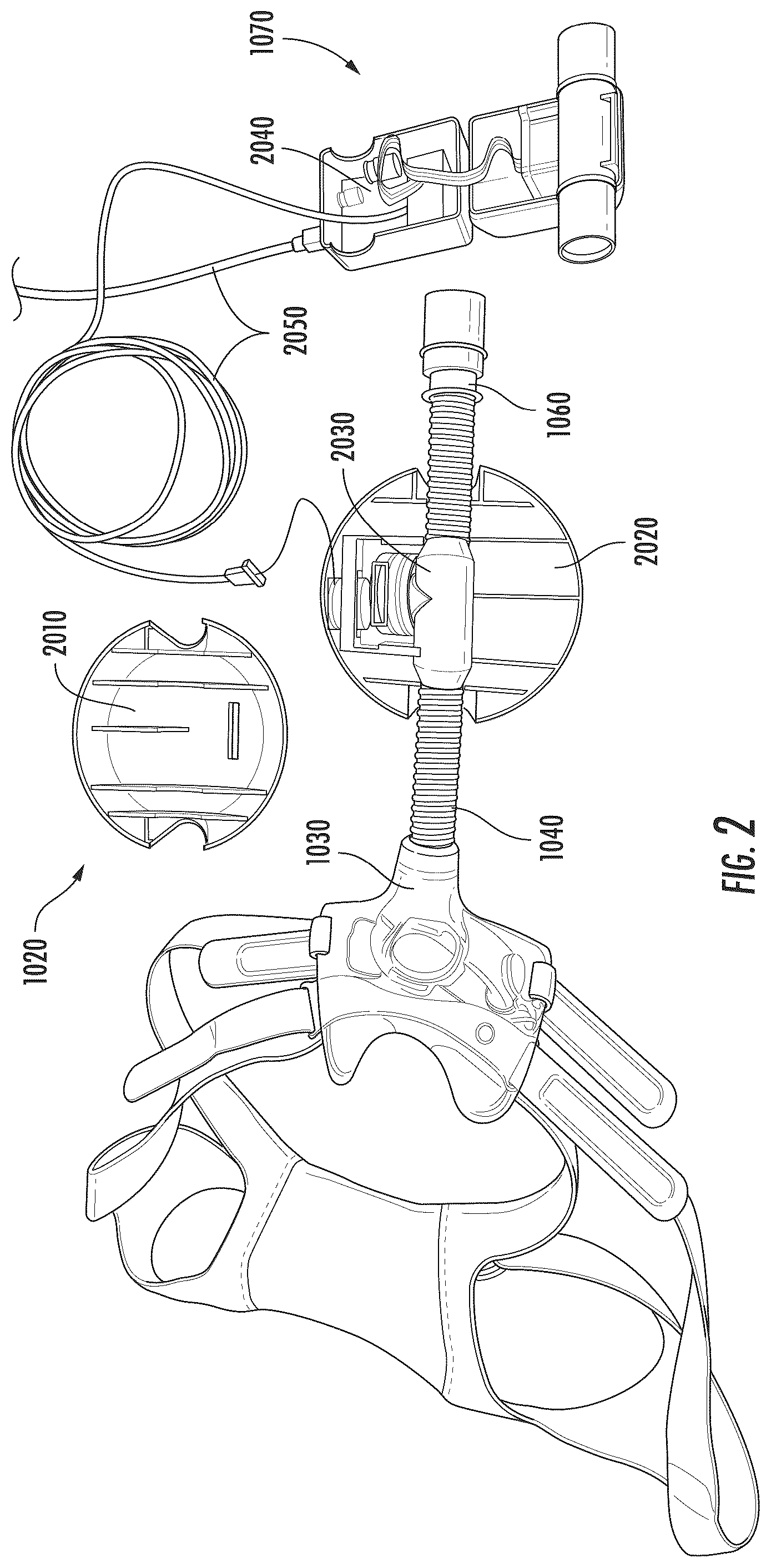 Patent US12102758 Figure 2 – Method and system for treating central sleep apnea