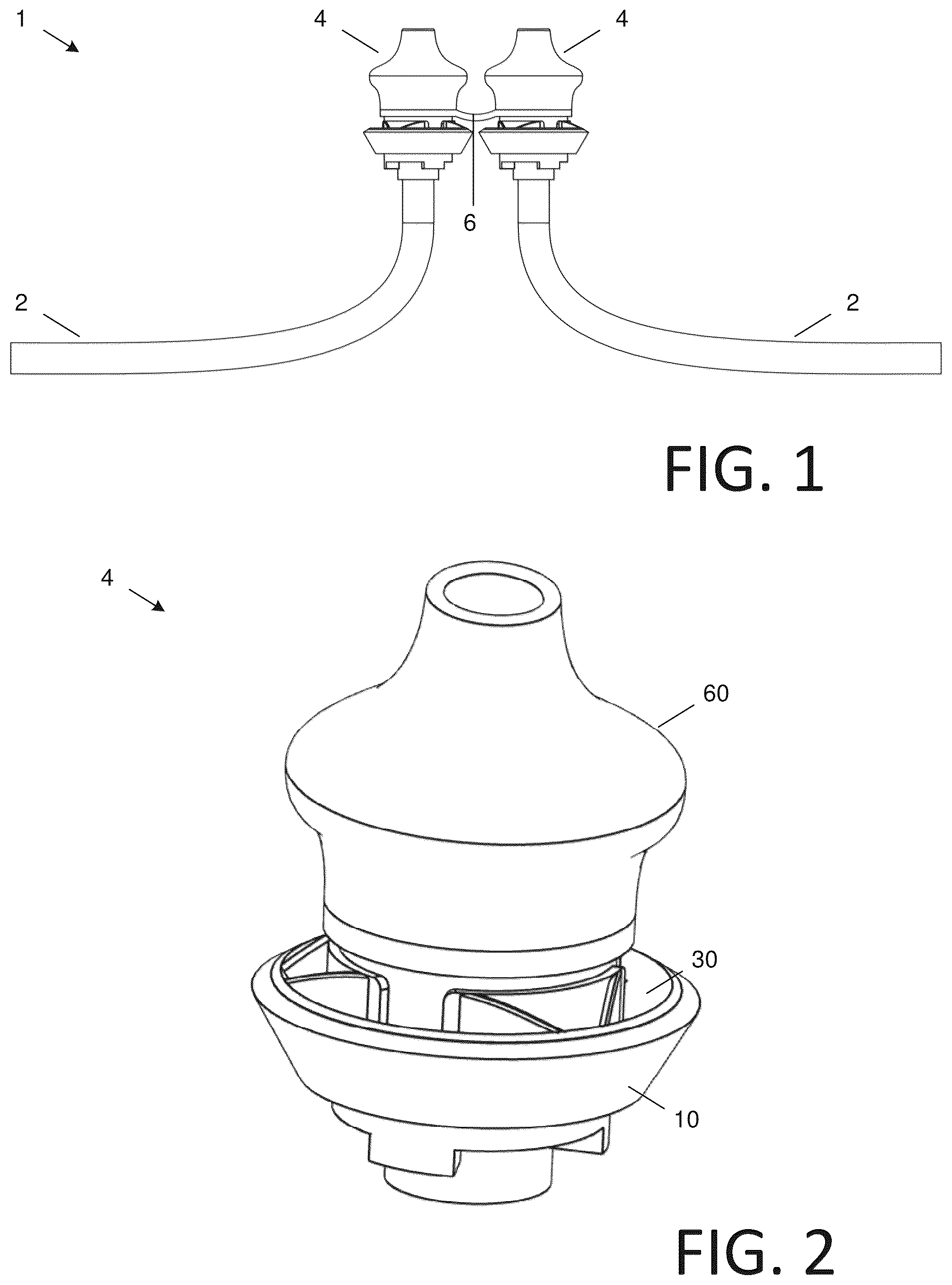 Patent US12102763 — Oxygen PEP cannula — Figure 1