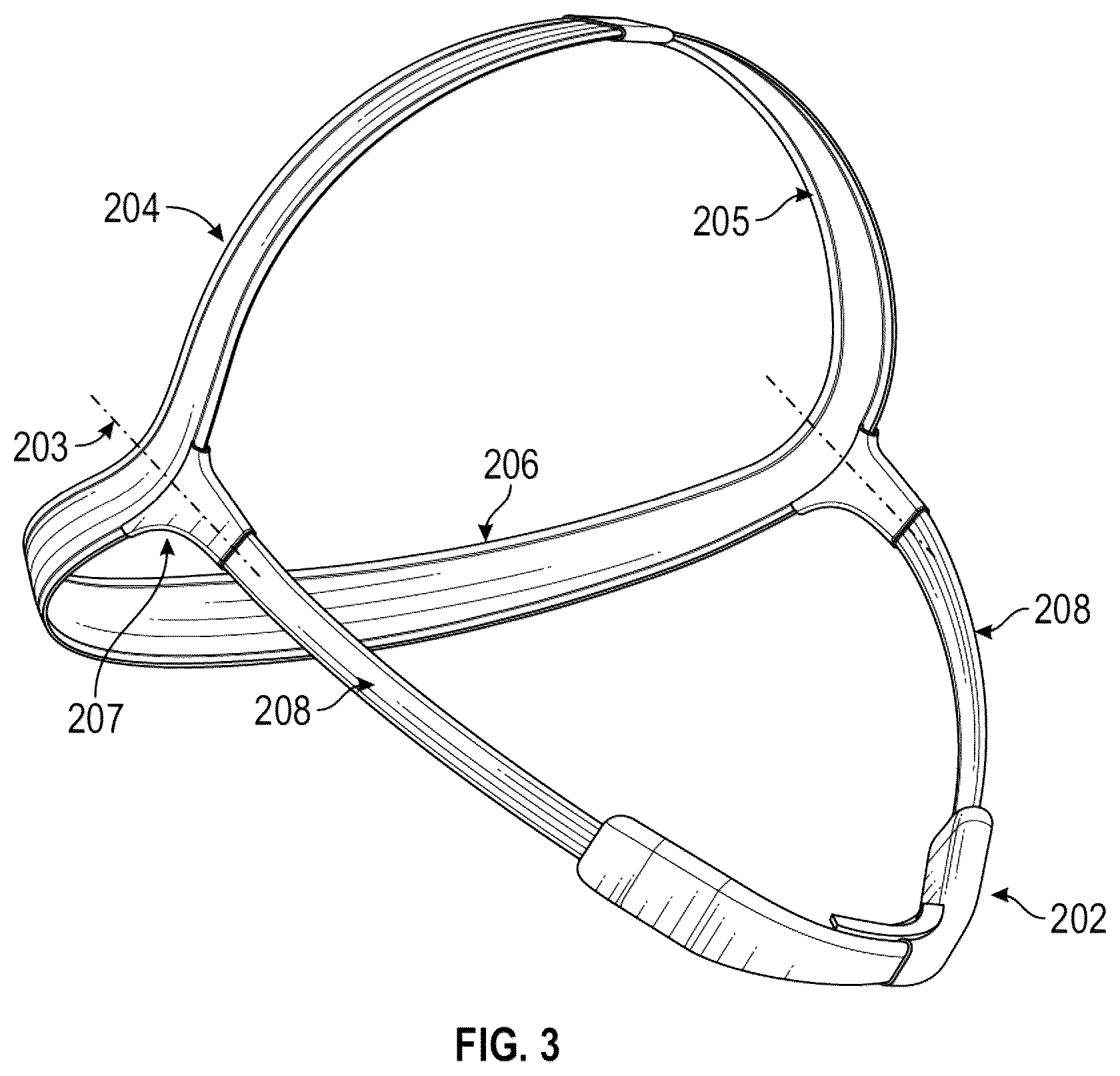 Patent US12102764 Figure 3 – Respiratory mask system