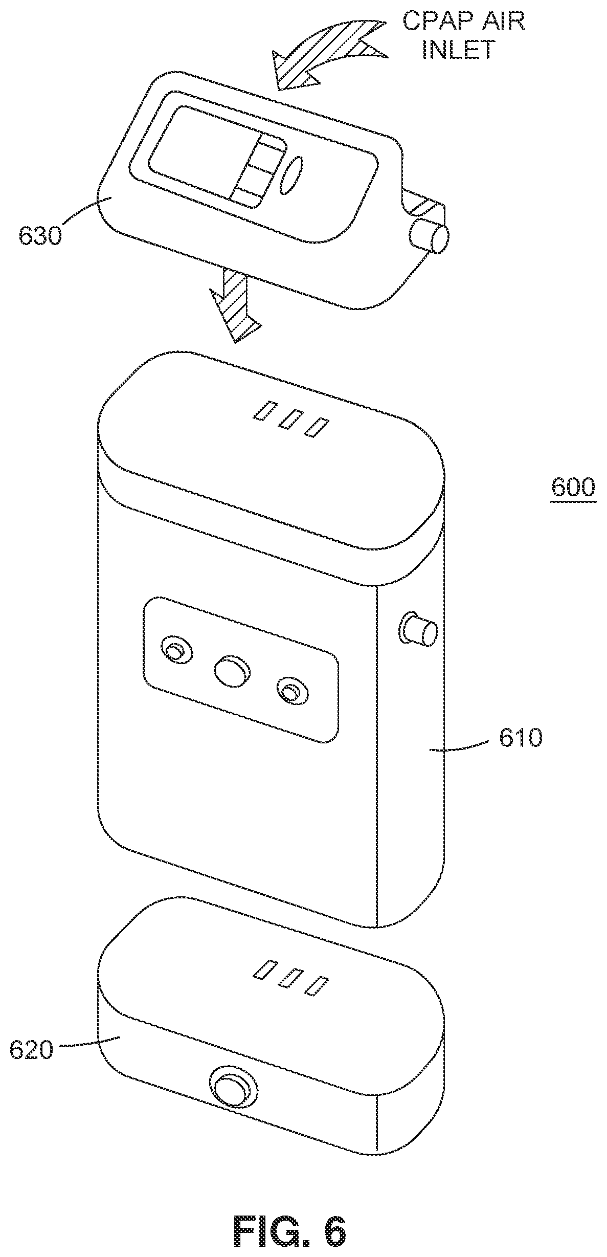 Patent US12102767 Figure 6 – O2 concentrator with sieve bed bypass and control method thereof