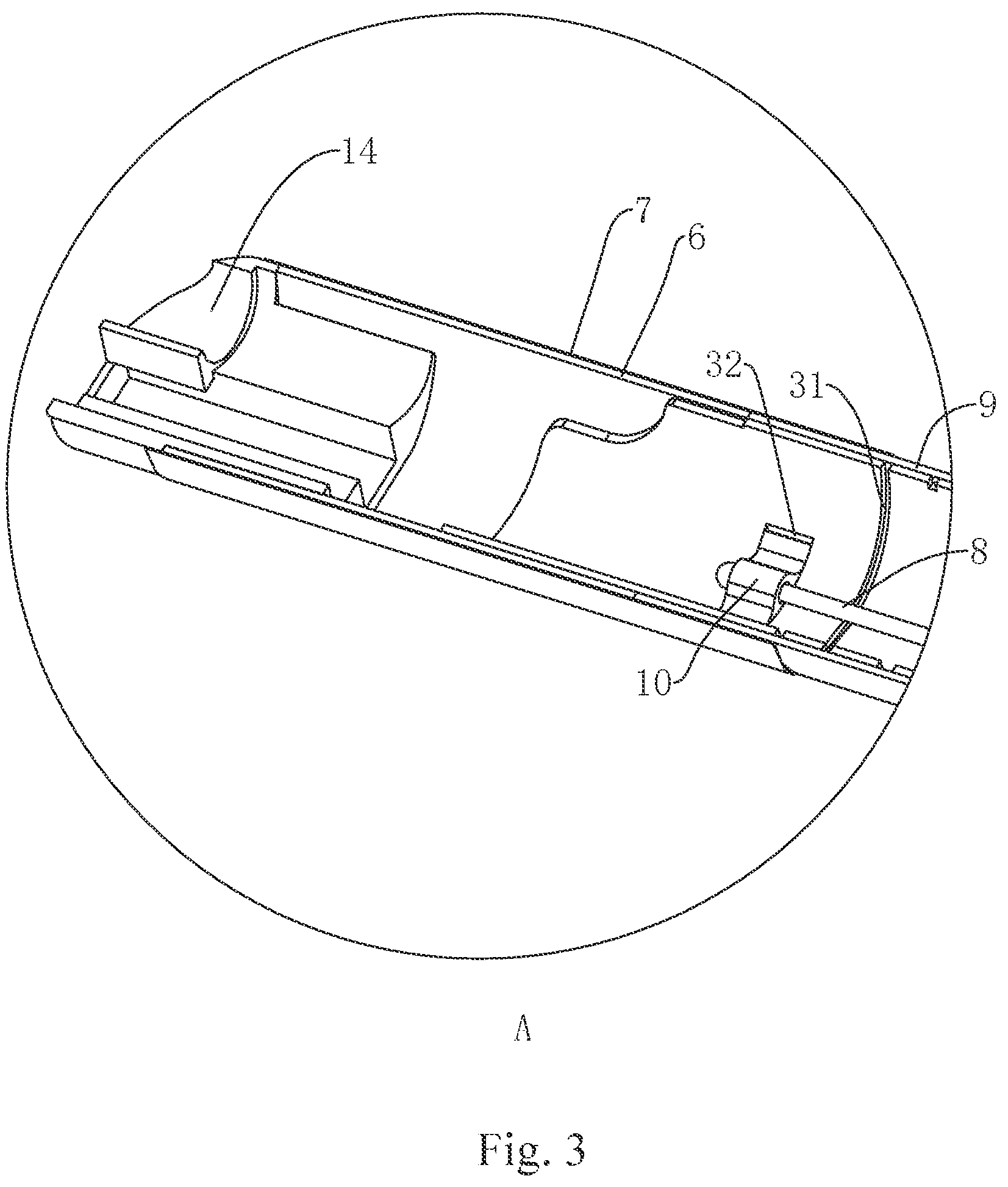 Patent US12102775 Figure 3 – Ureteral catheter structure