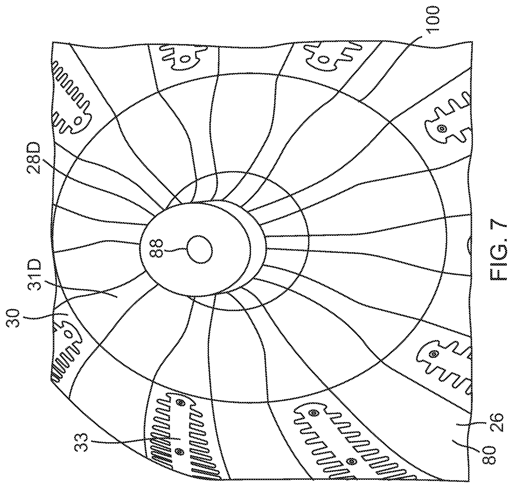 Patent US12102781 Figure 7 – Reinforcement for irrigated electrophysiology balloon catheter with flexible-circuit electrodes