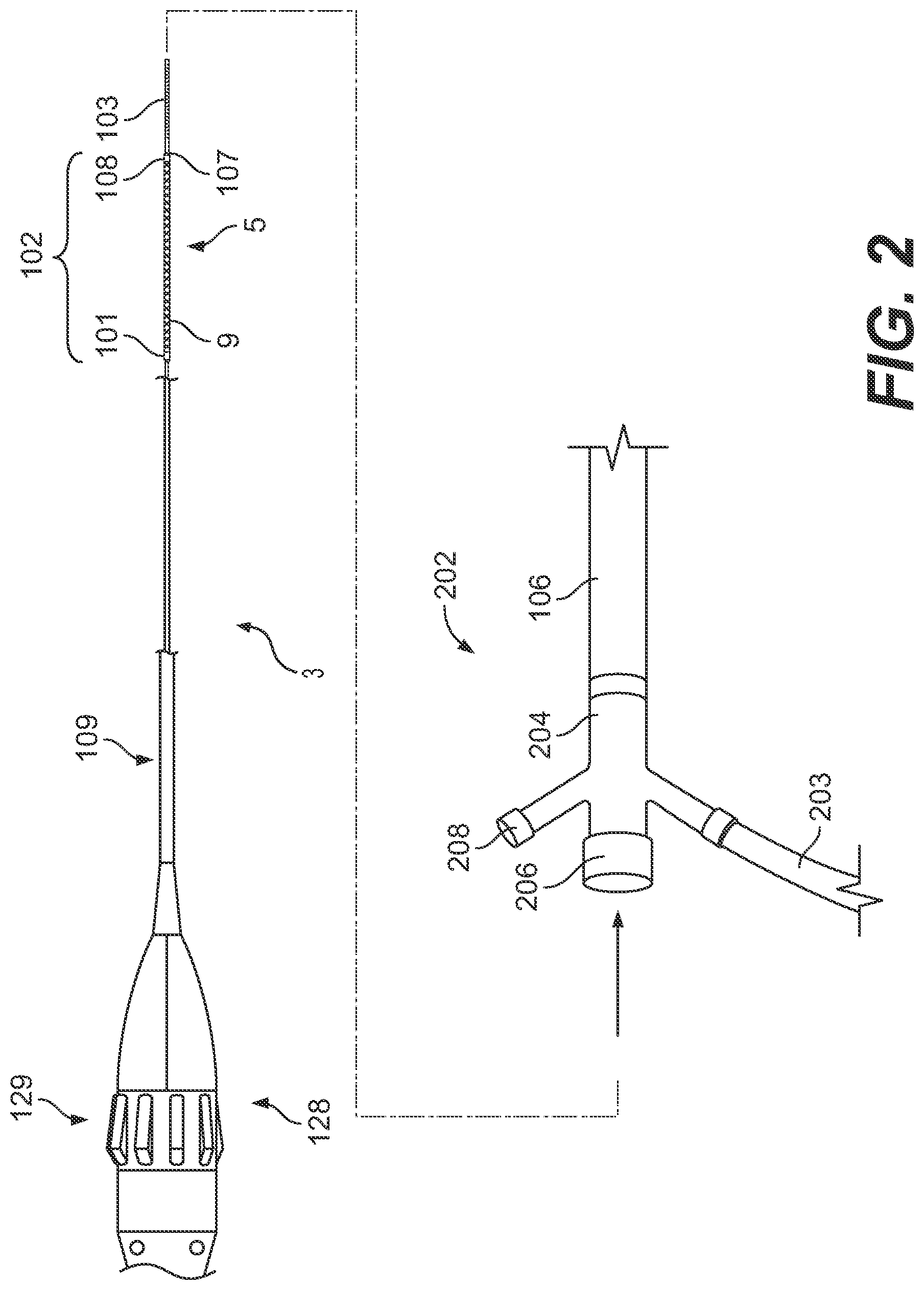Patent US12102782 Figure 3 – Thrombectomy and aspiration system and methods of use
