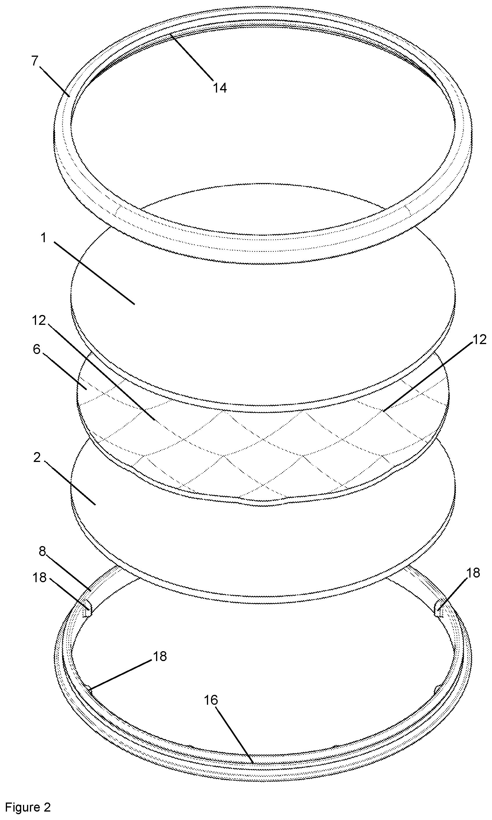 Patent US12102784 Figure 2 – Implant for local active ingredient release