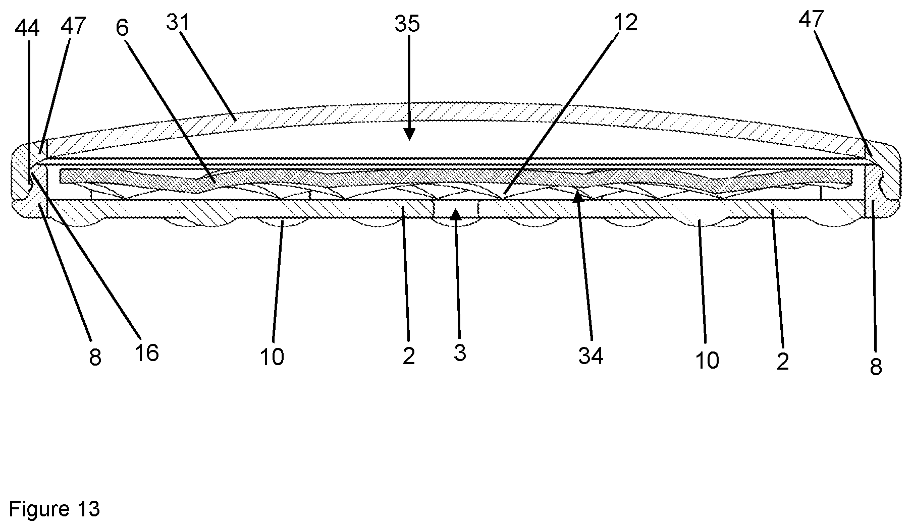 Patent US12102784 Figure 13 – Implant for local active ingredient release